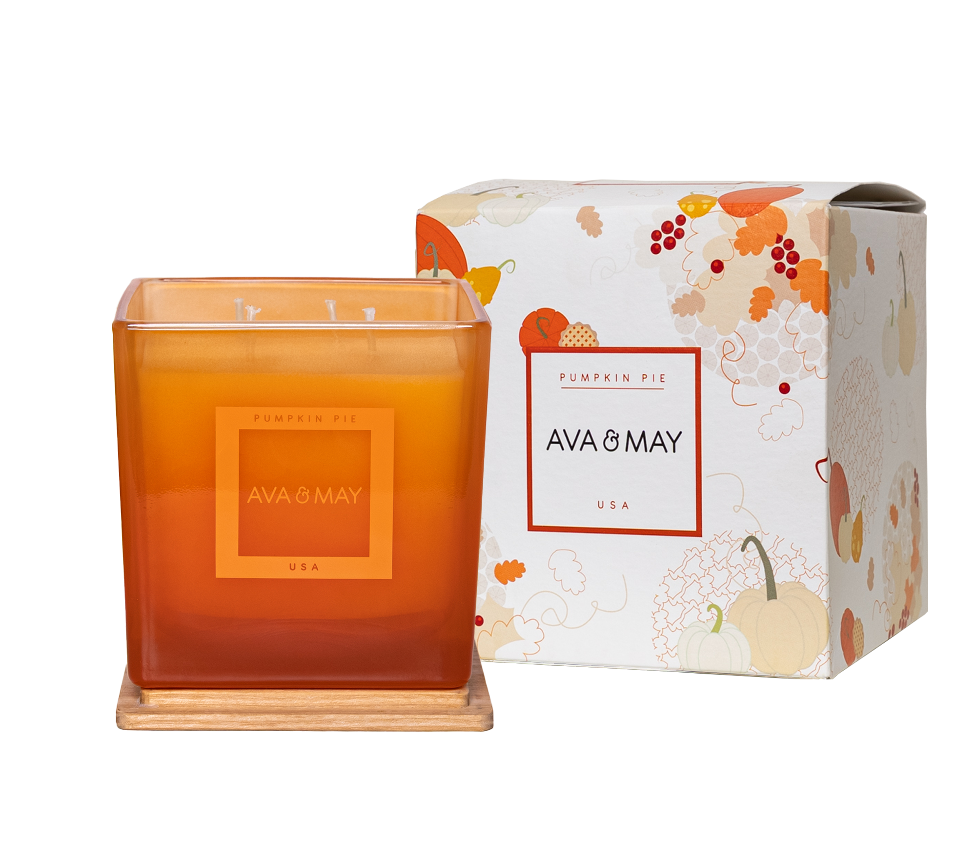 Pumpkin Pie Große Duftkerze