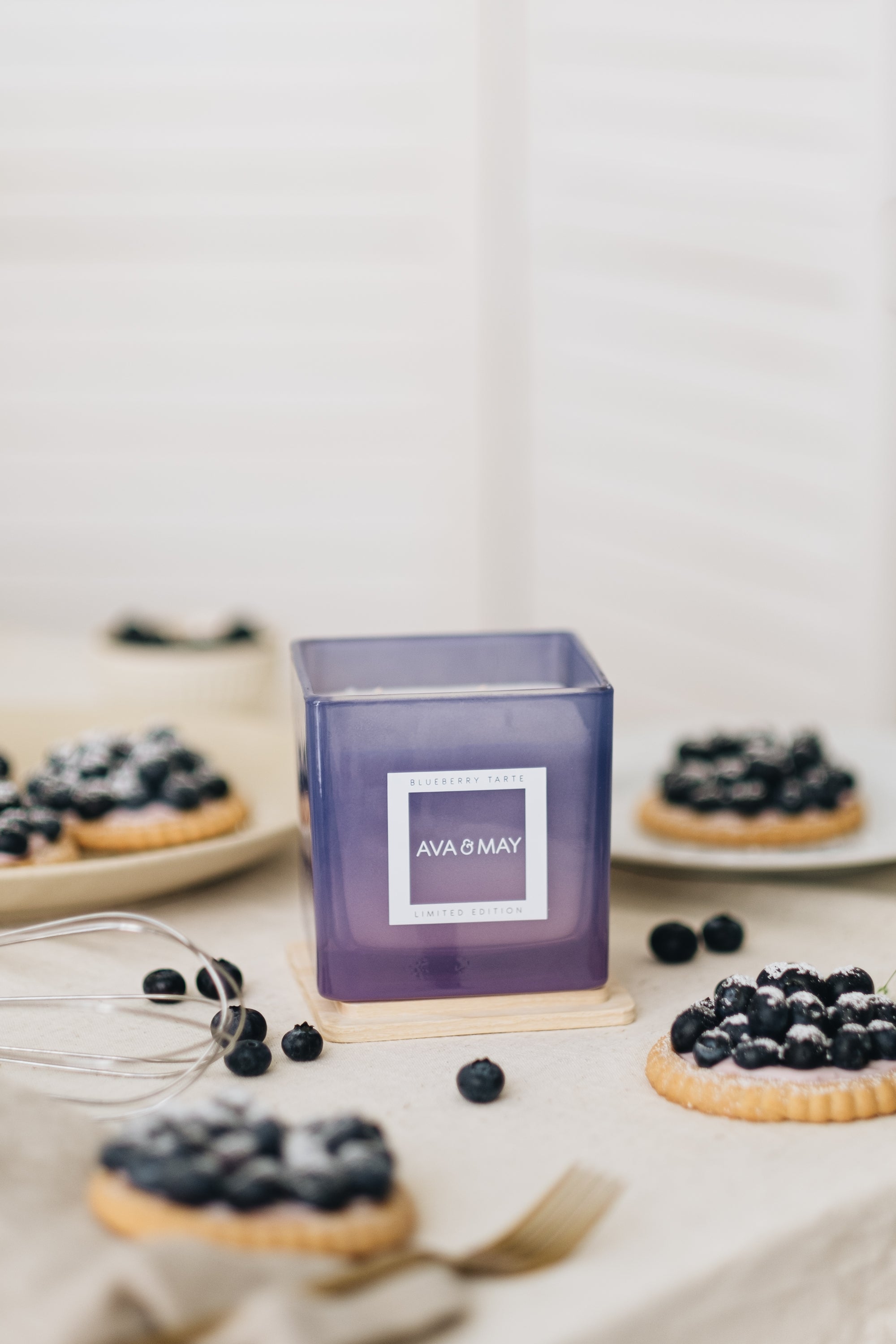 Blueberry Tarte Große Duftkerze