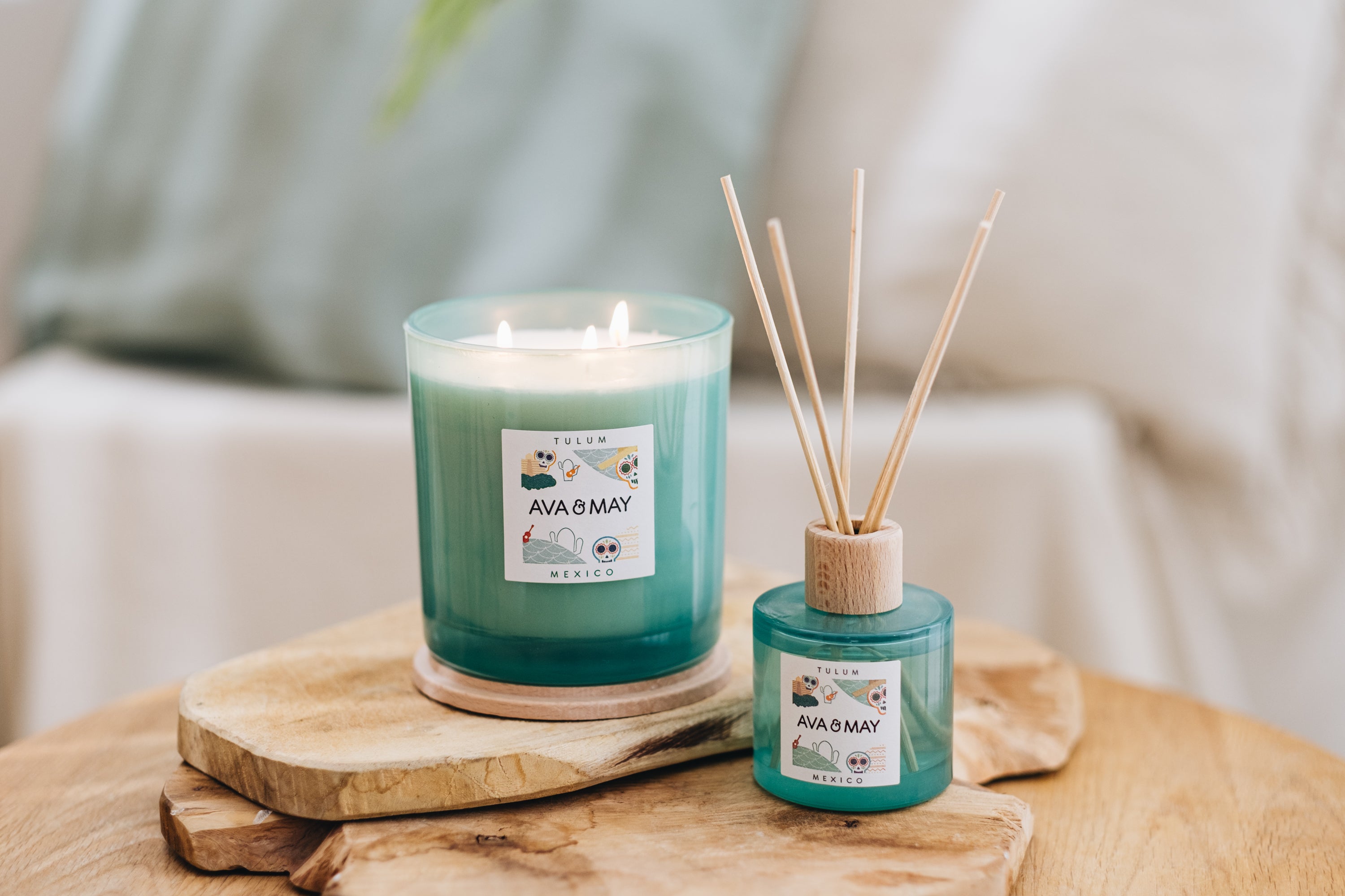 Tulum Home Fragrance Set