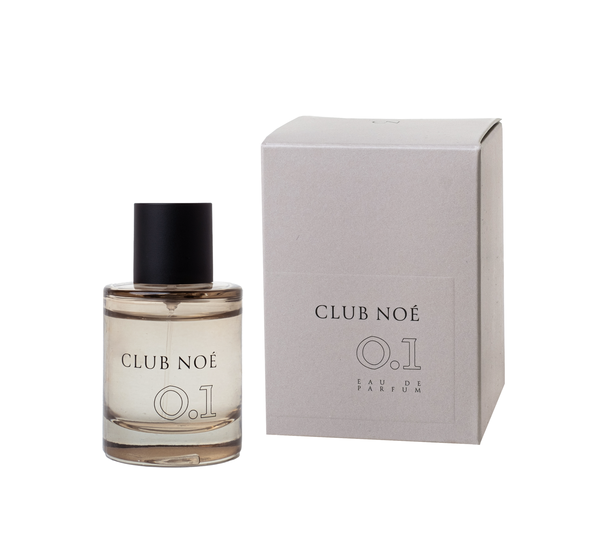 0.1 Eau de Parfum mit sanfter Jasmin Duftnote in durchsichtigem Glas, von Club Noe
