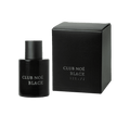 Black Eau de Parfum mit frisch-würzigem Unisex-Duft, in schwarzer Flasche, von Club Noe