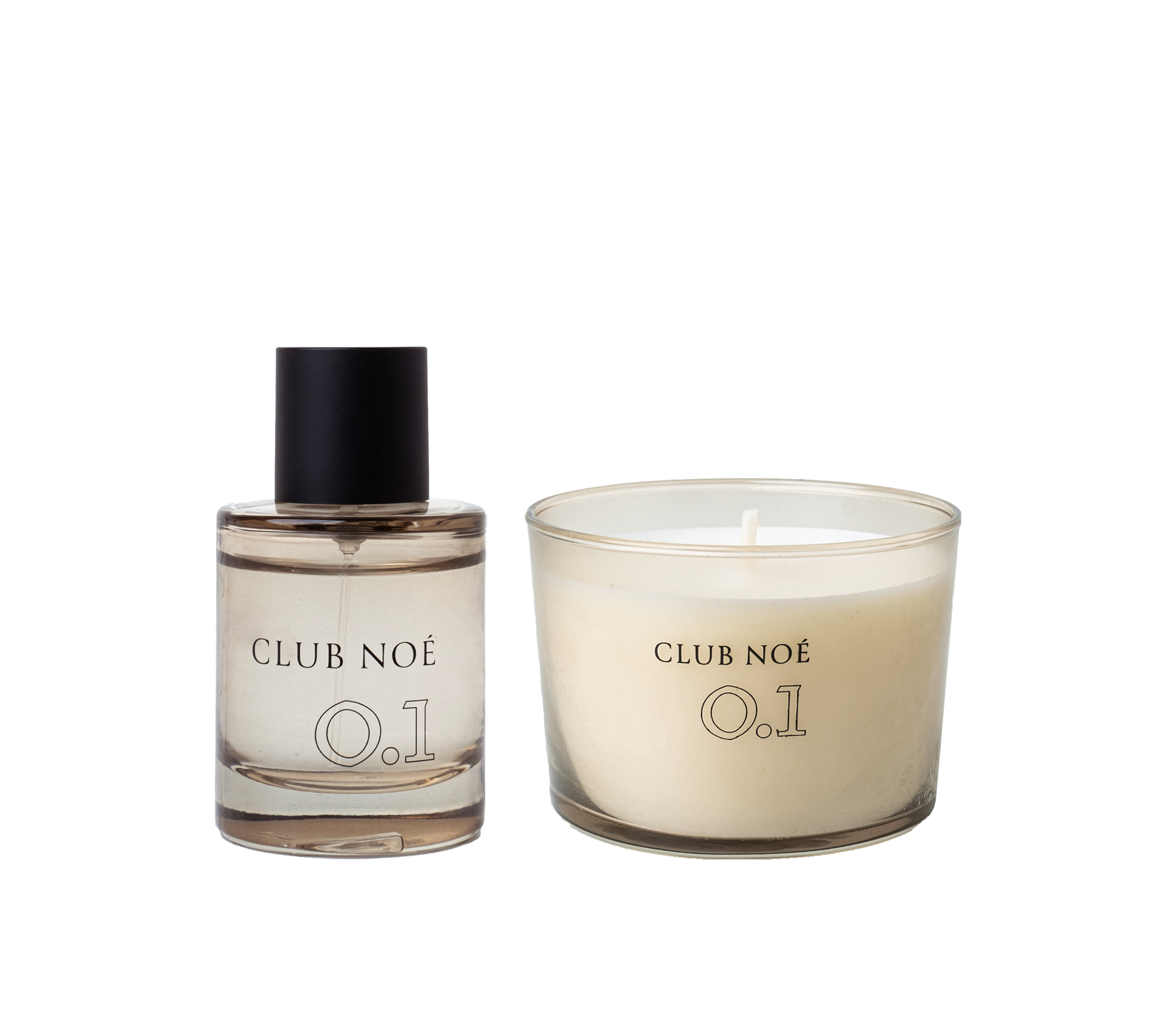 0.1 Soul Set bestehend aus 0.1 Duftkerze und 0.1 Eau de Parfum, von Club Noe