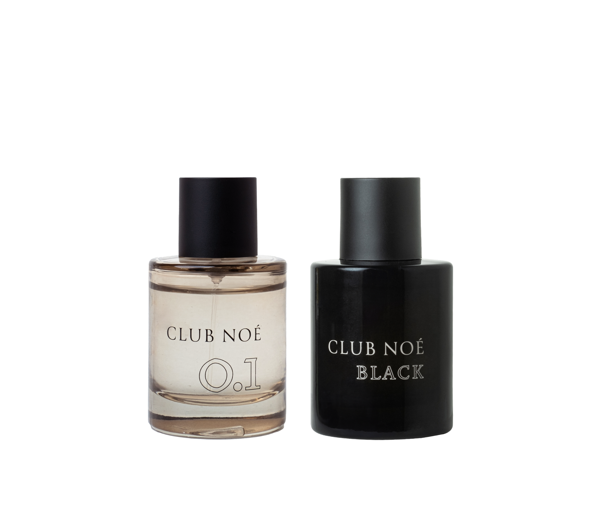 Deep Harmony Set bestehend aus dem 0.1 Parfum und dem Black Parfum, von Club Noe