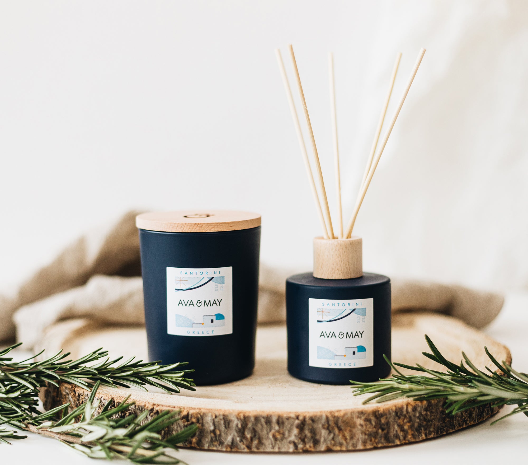 Santorini Home Fragrance Set