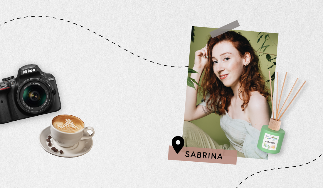 Behind AVA & MAY </br> Sabrina