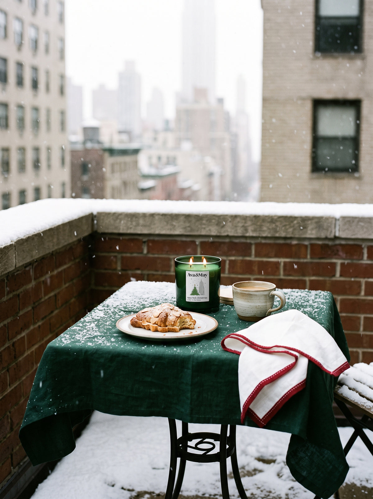 New York Christmas Große Duftkerze