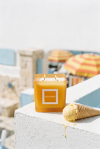 Mango Sorbet Große Duftkerze