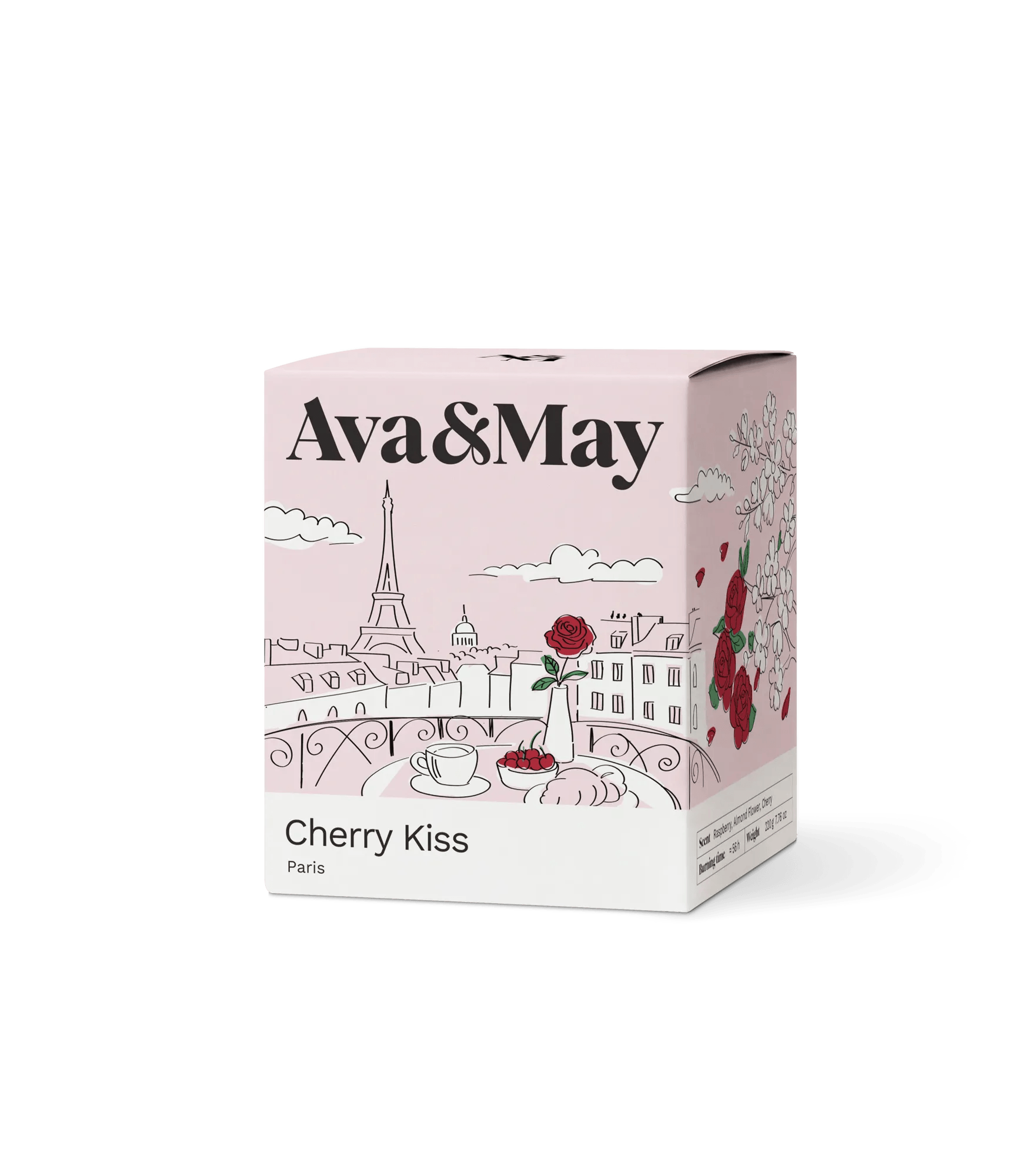 Cherry Kiss Duftkerze - Ava&May - Germany