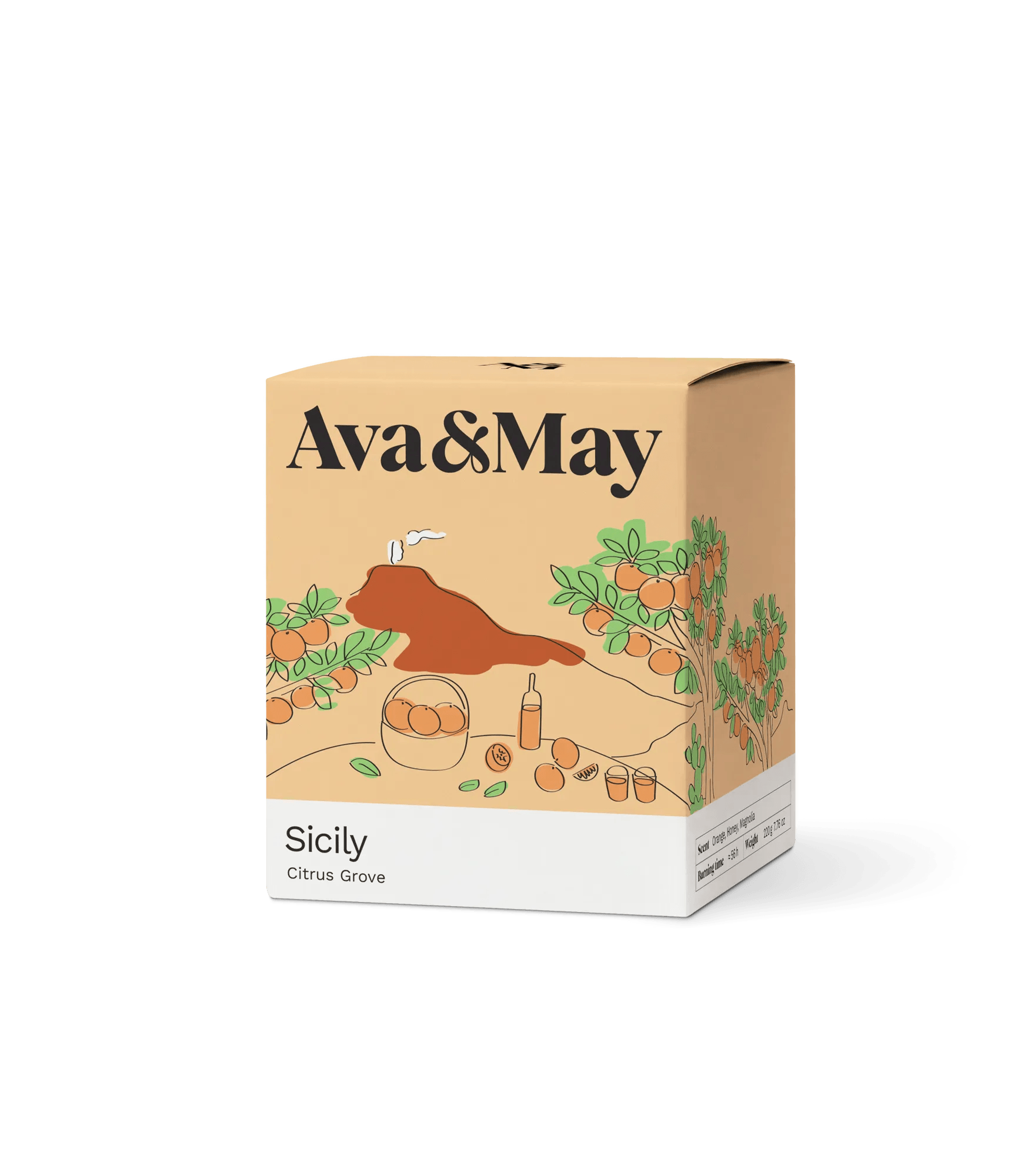 Sicily Duftkerze - Ava&May - Germany