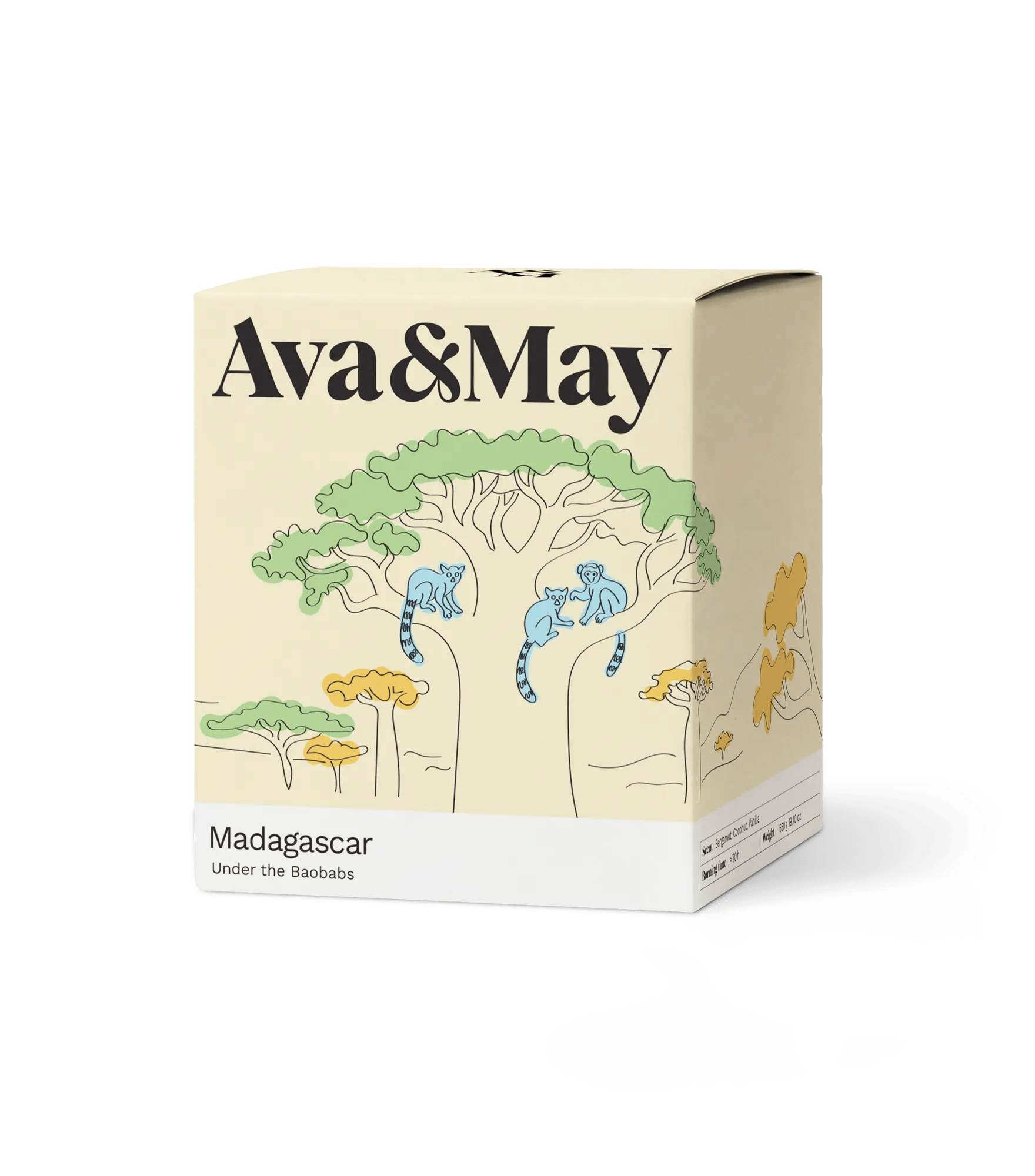 Madagascar Große Duftkerze - Ava&May - Germany