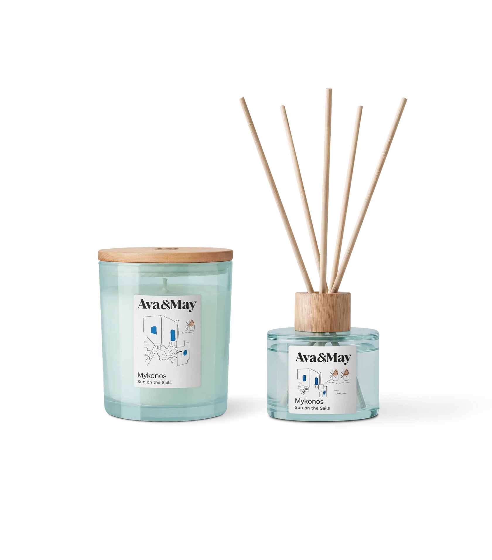 Mykonos Home Fragrance Set