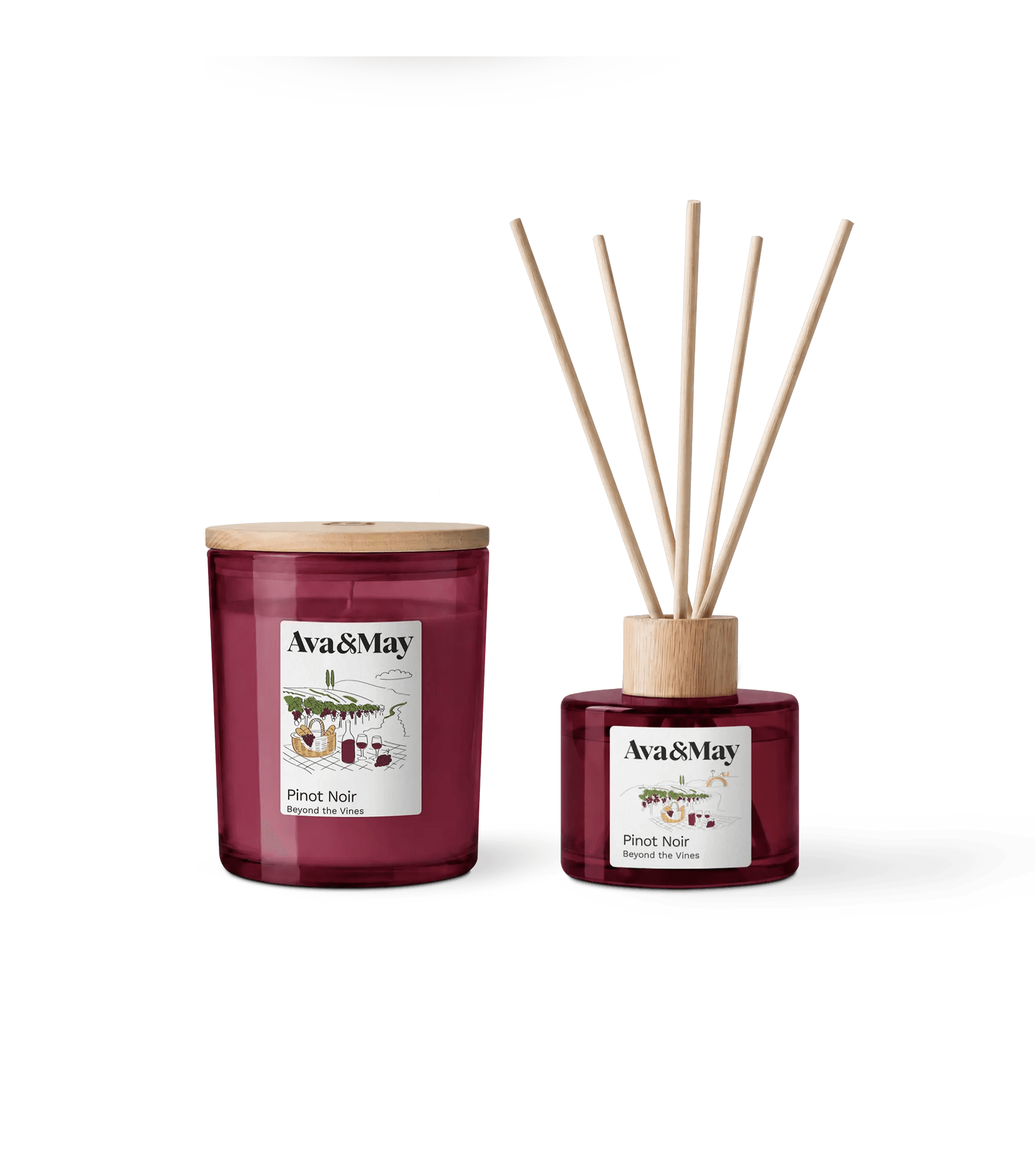 Pinot Noir Home Fragrance Set - Ava&May - Germany