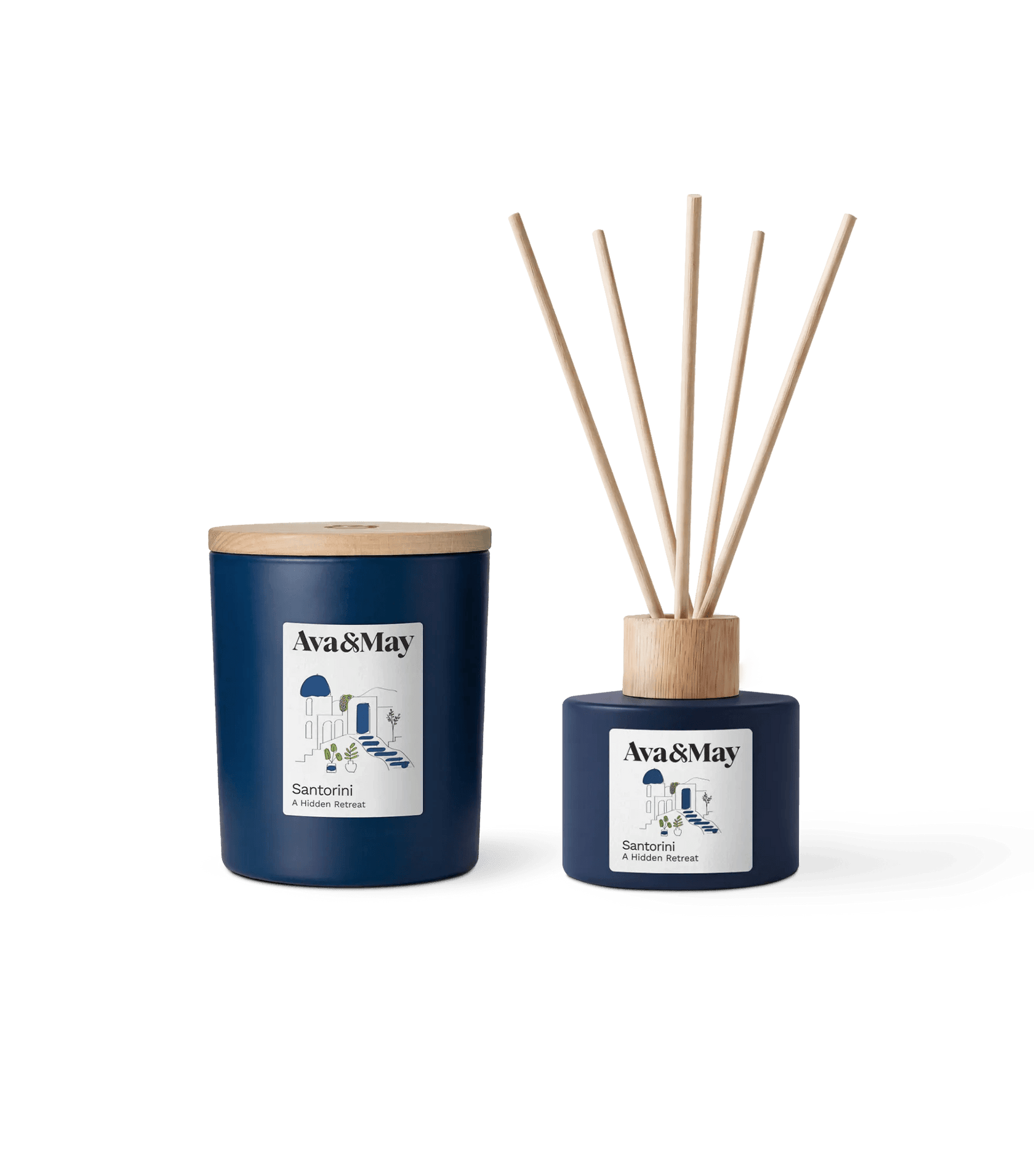 Santorini Home Fragrance Set