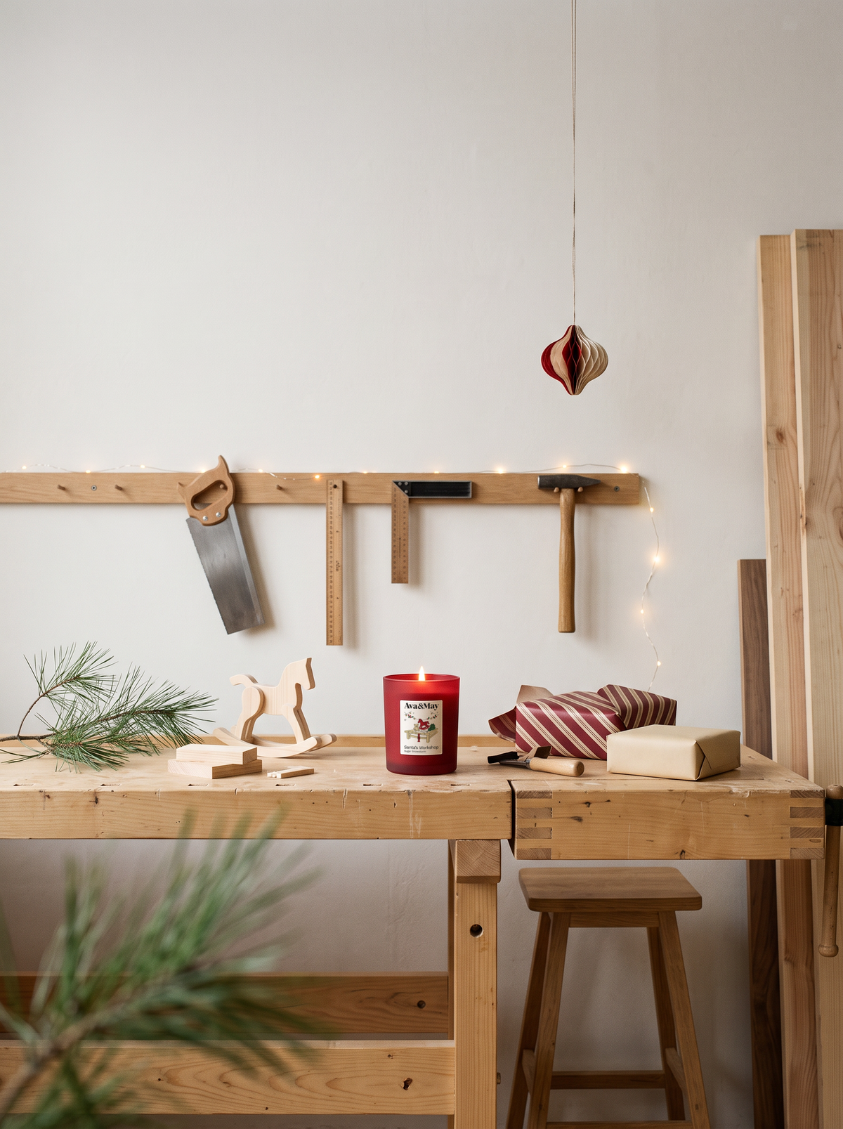 Santa's Workshop Duftkerze