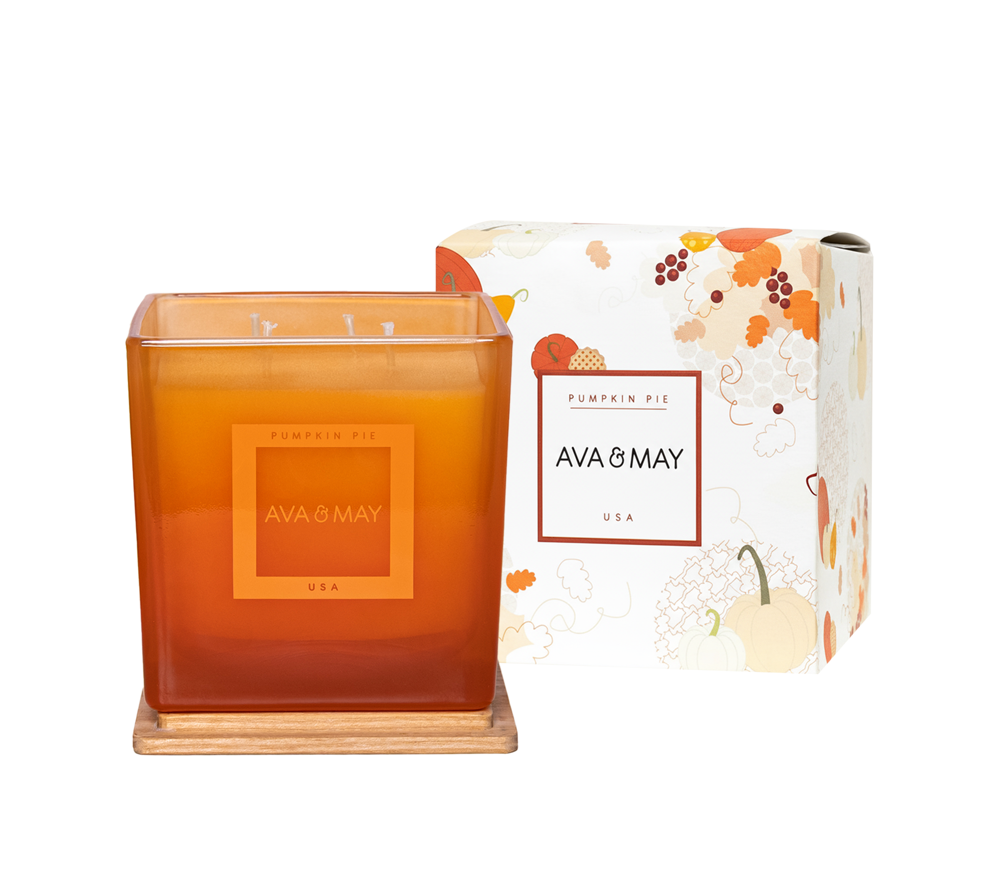 Pumpkin Pie Große Duftkerze