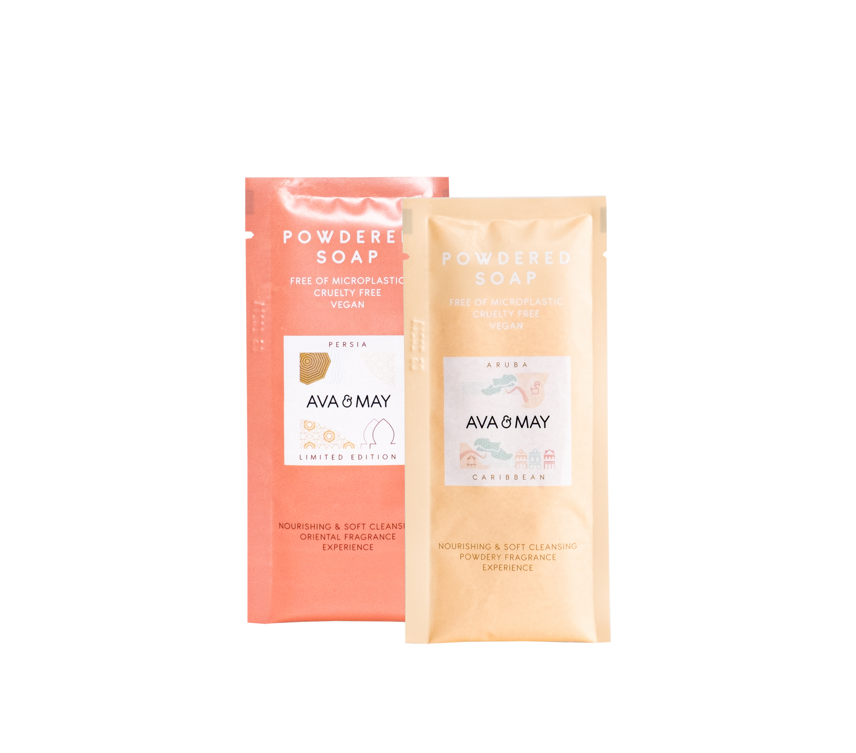 Exotic Duo Powdered Soaps Set