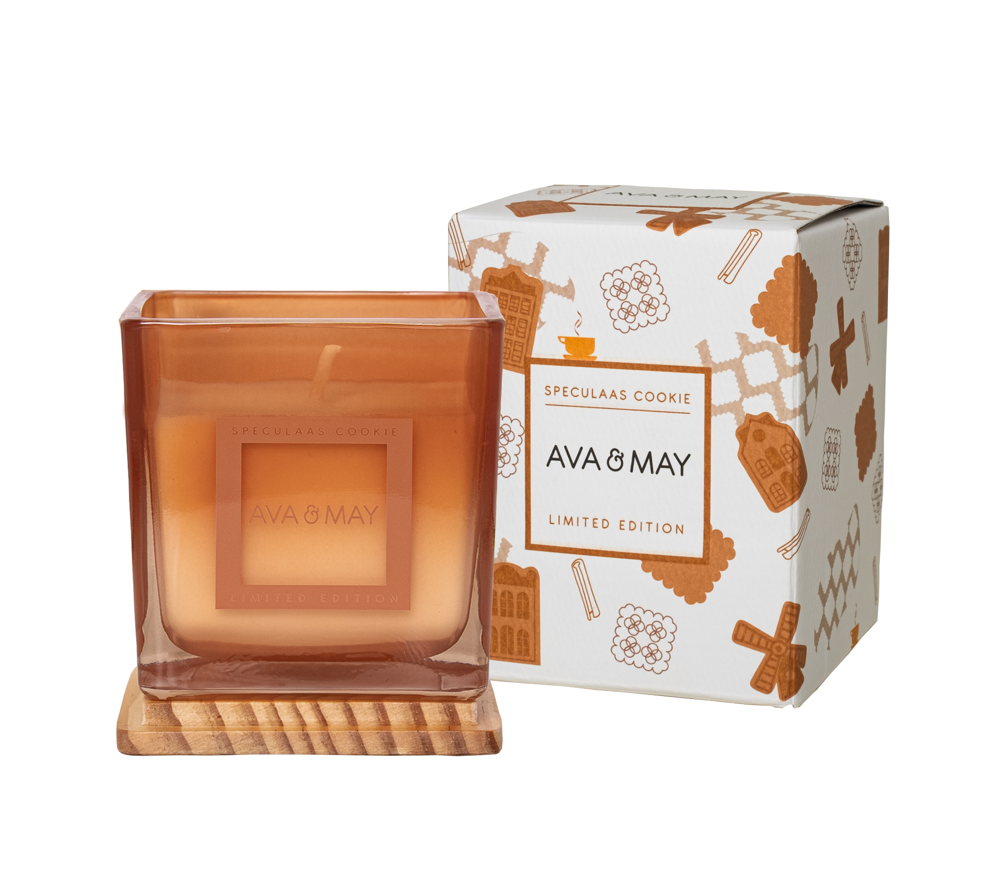 Speculaas Cookie Duftkerze