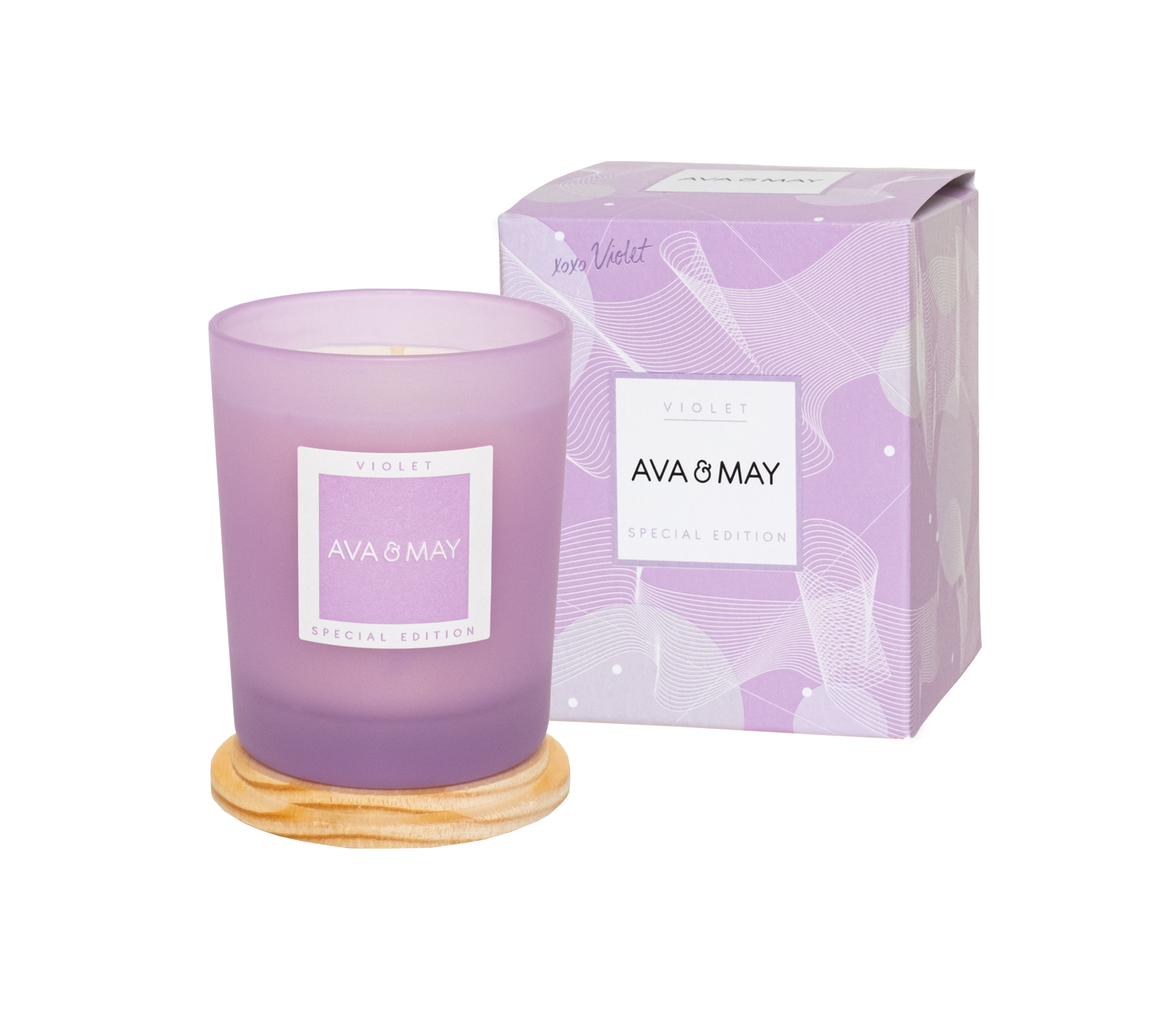 XOXO Violet Duftkerze