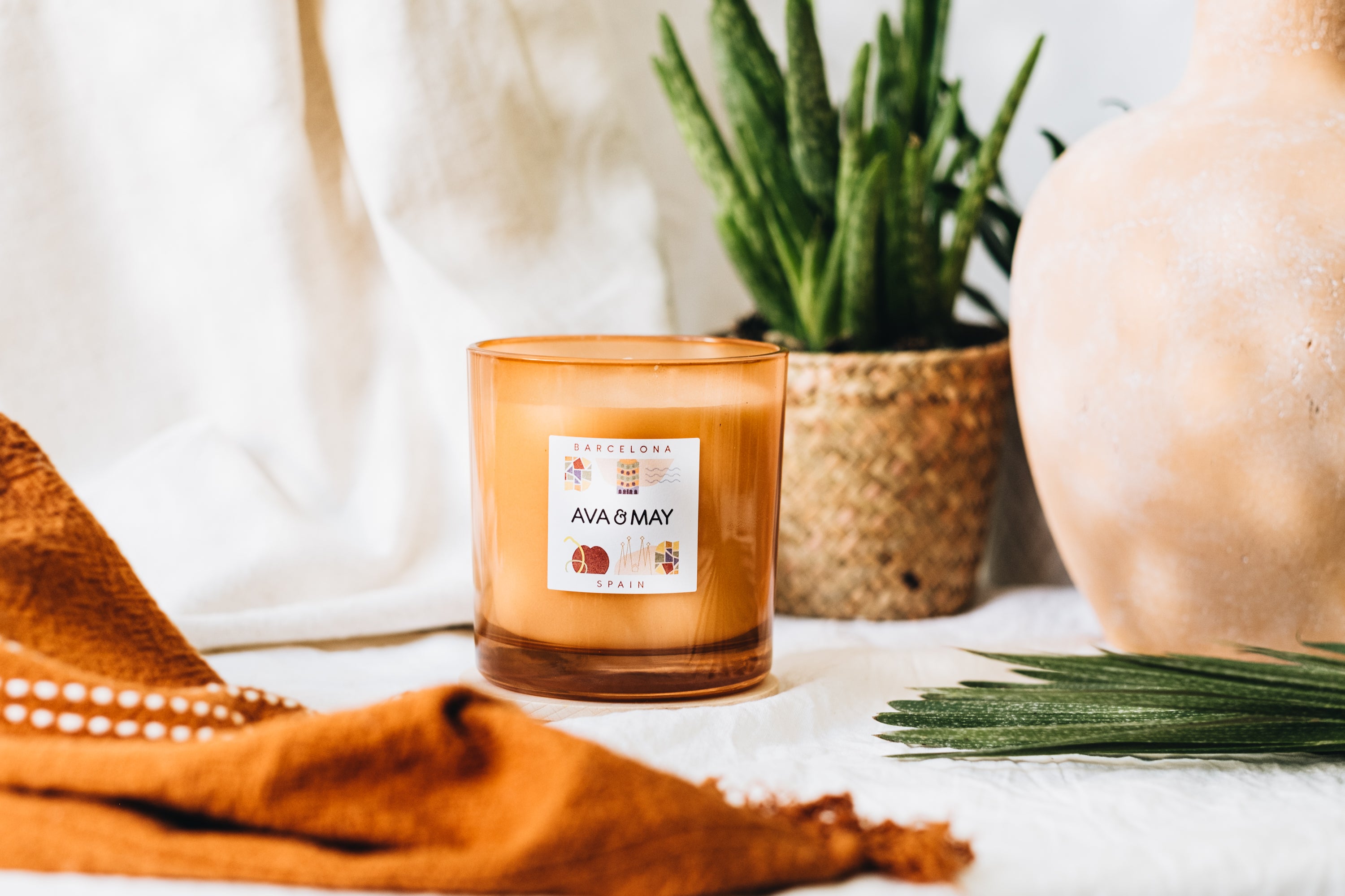 Barcelona Große Duftkerze