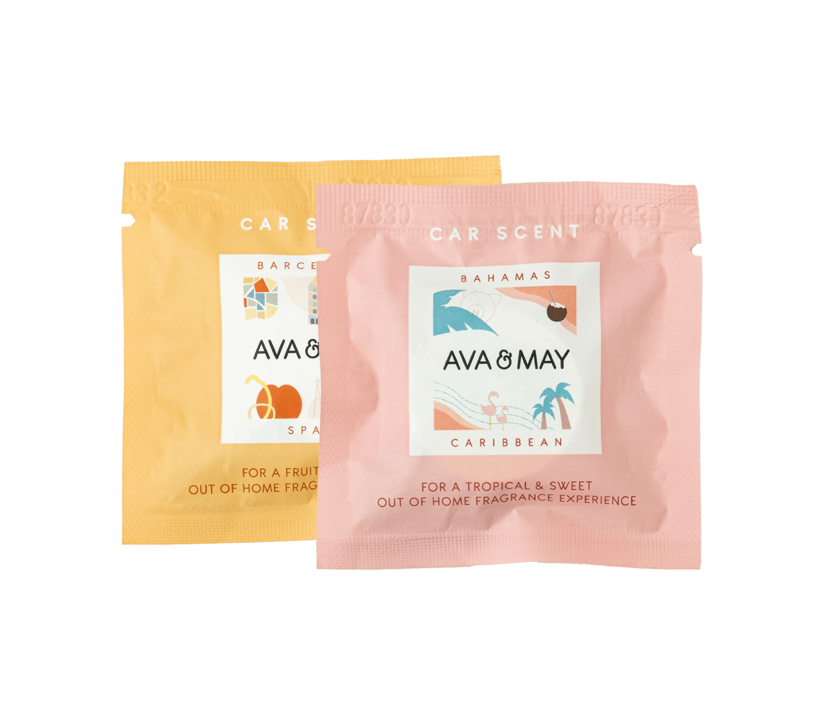 Bahamas & Barcelona Autodüfte Nachfüllpack, von AVA & MAY 
