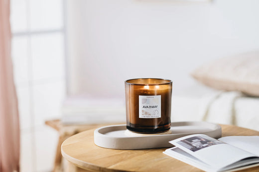 Dekotablett aus Beton, von AVA & MAY