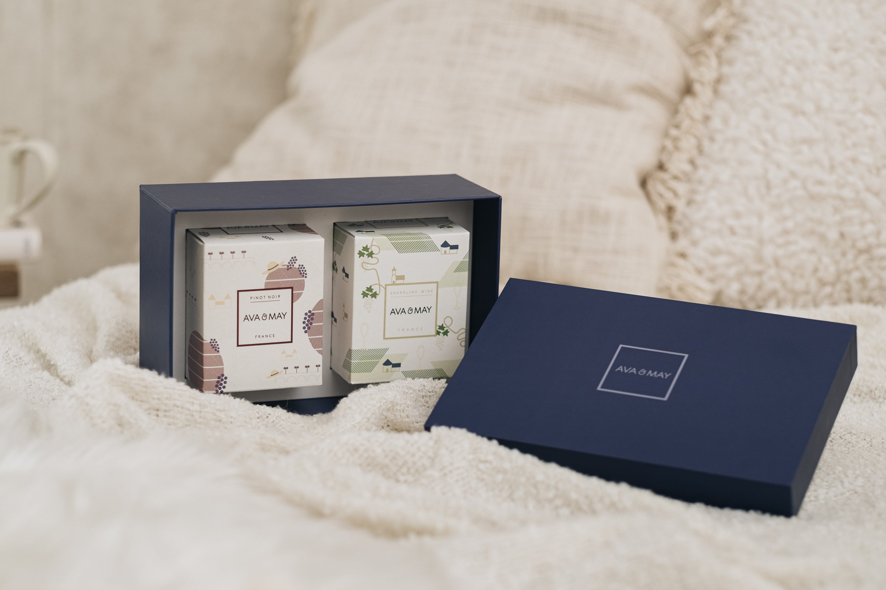 Grapes & Bubbles Geschenk-Set