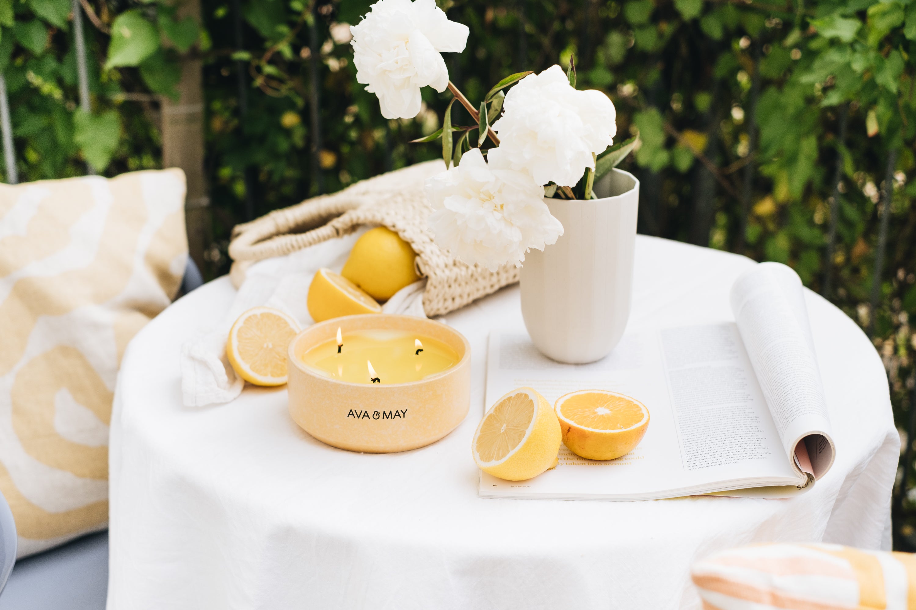 Italian Citronella Große Duftkerze