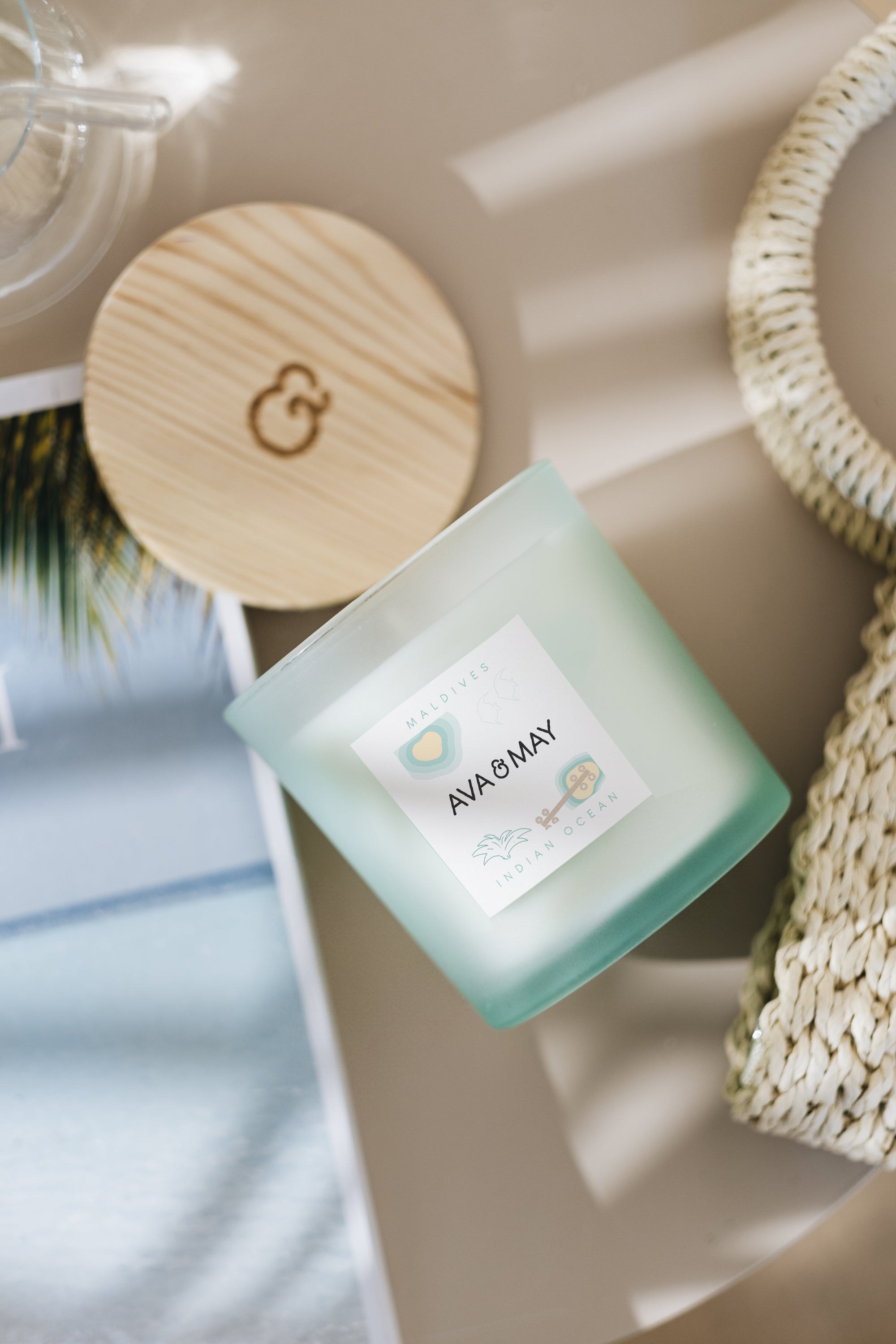 Maldives Große Duftkerze