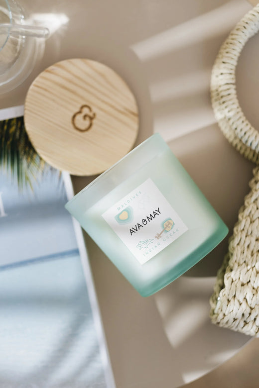 Maldives Große Duftkerze