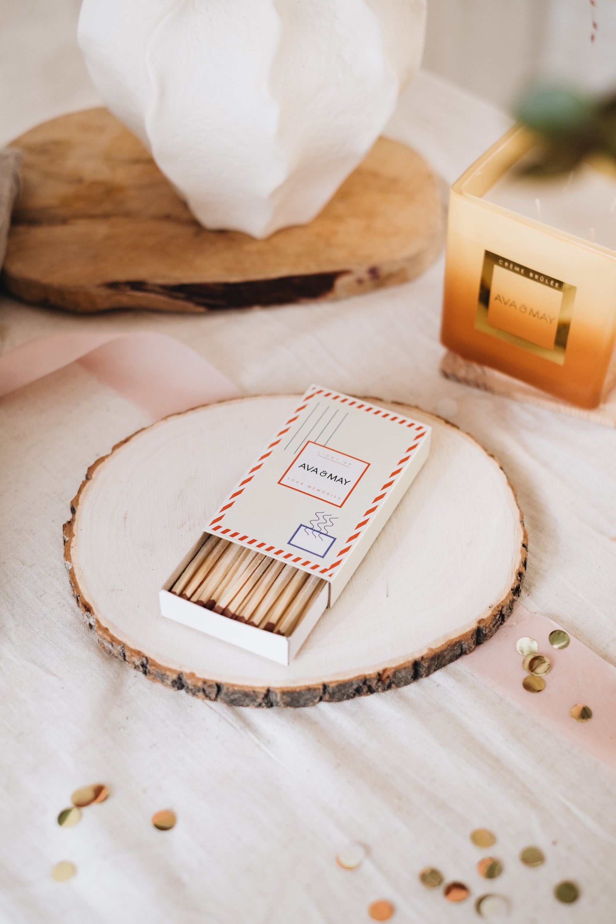 Streichhölzer "Light Up Your Memories"