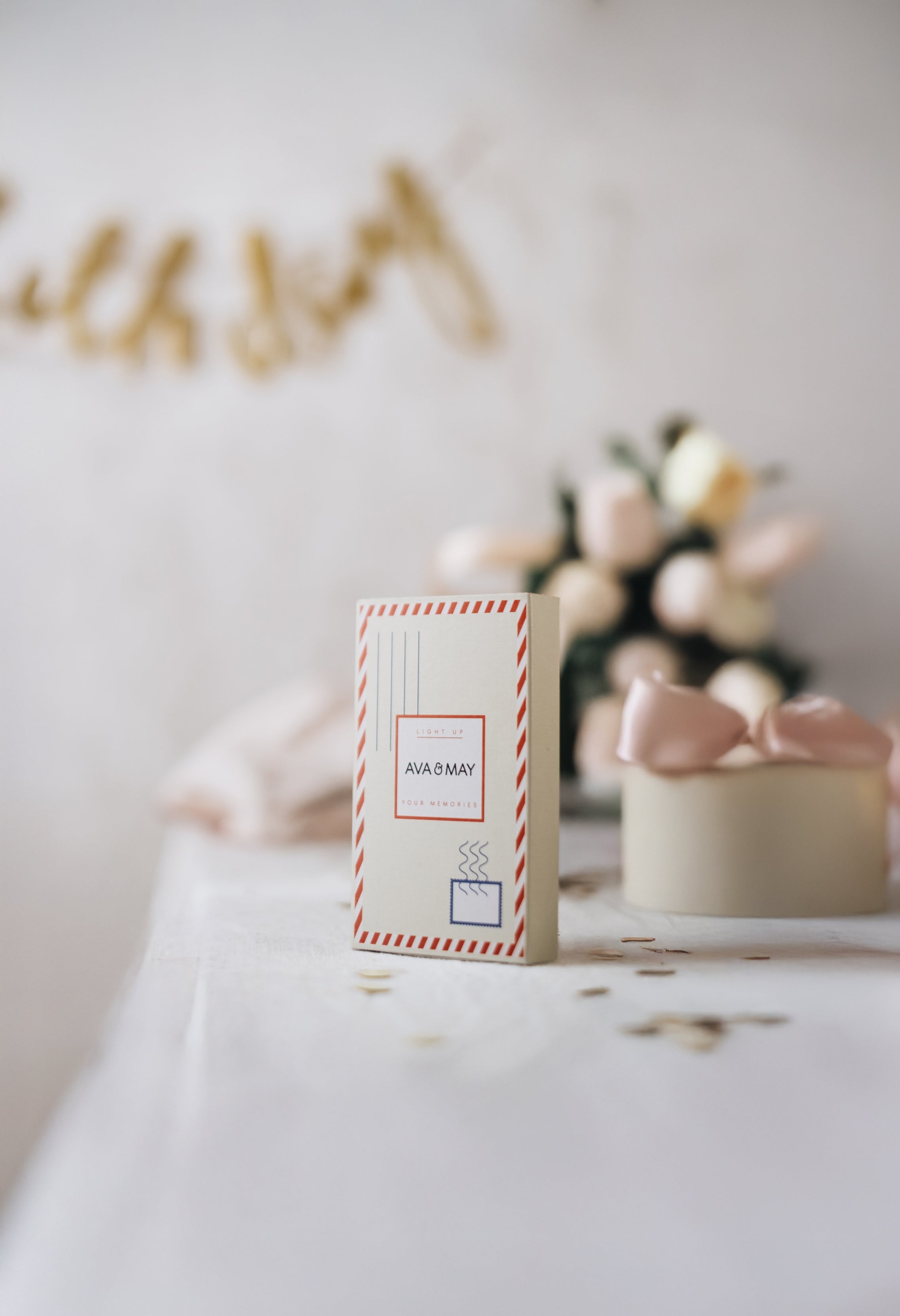 Streichhölzer "Light Up Your Memories"