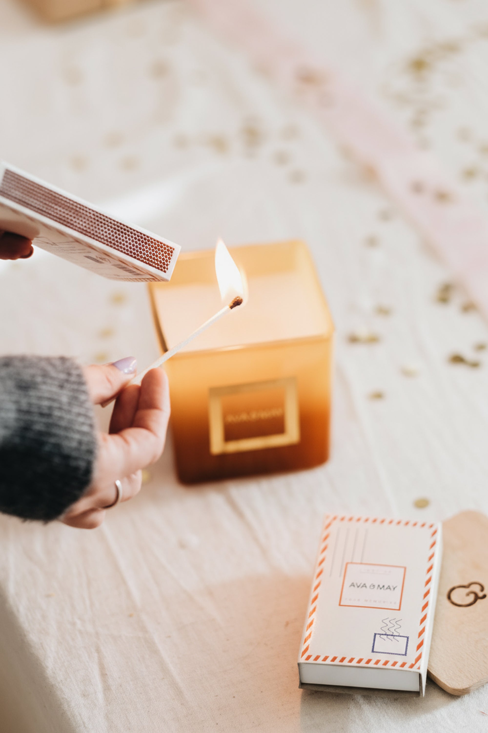 Streichhölzer "Light Up Your Memories"