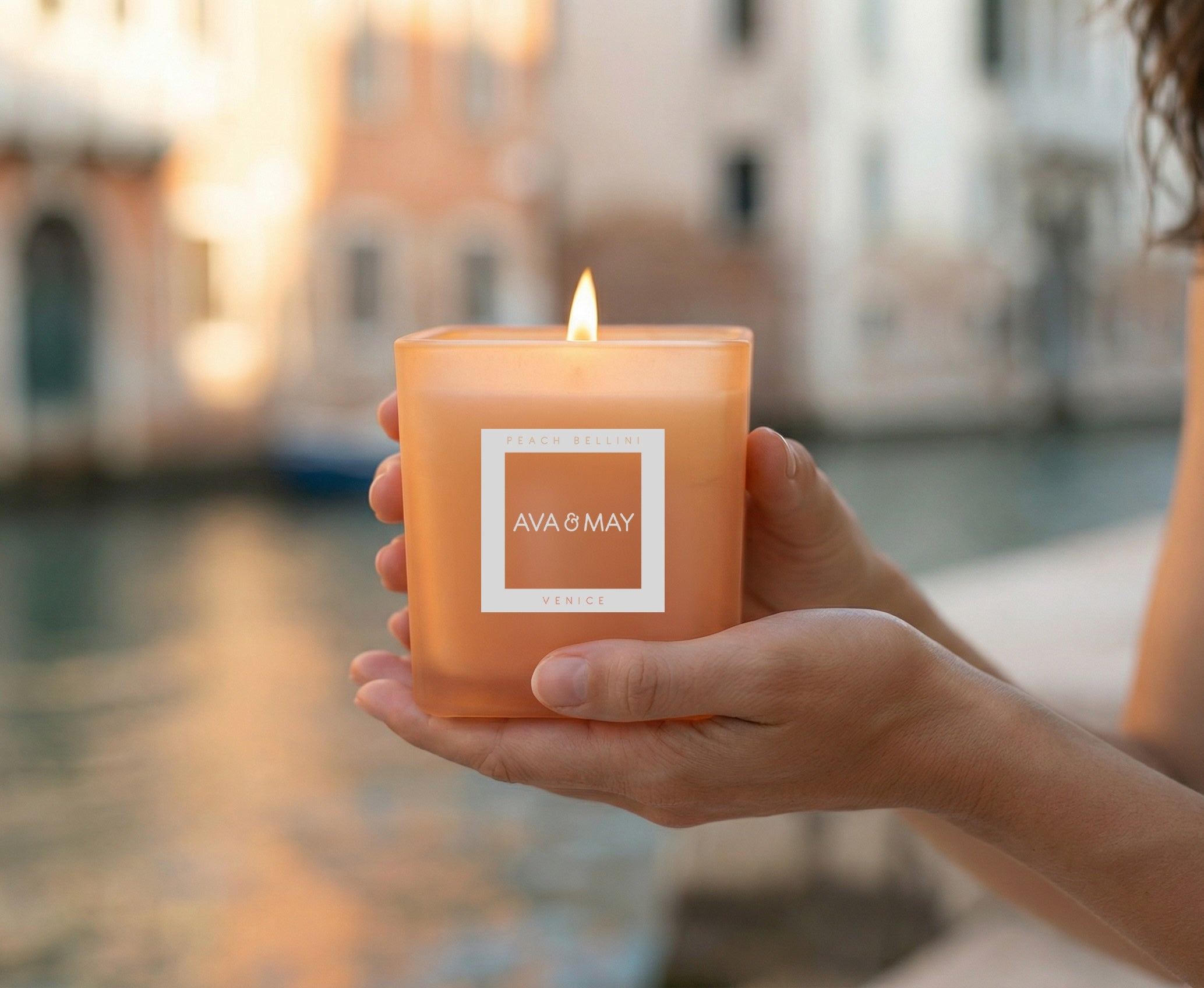 Peach Bellini Duftkerze