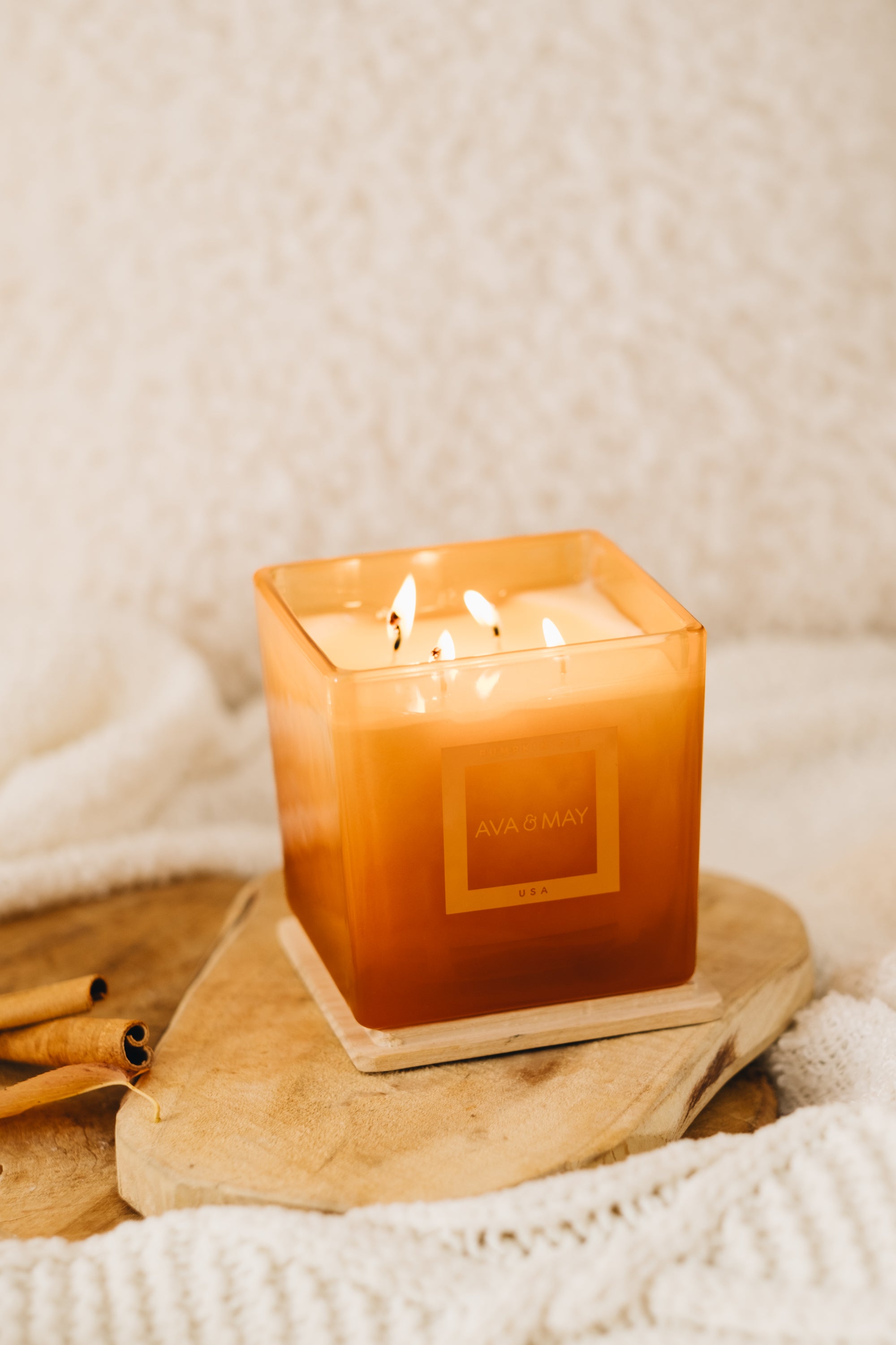 Pumpkin Pie Große Duftkerze