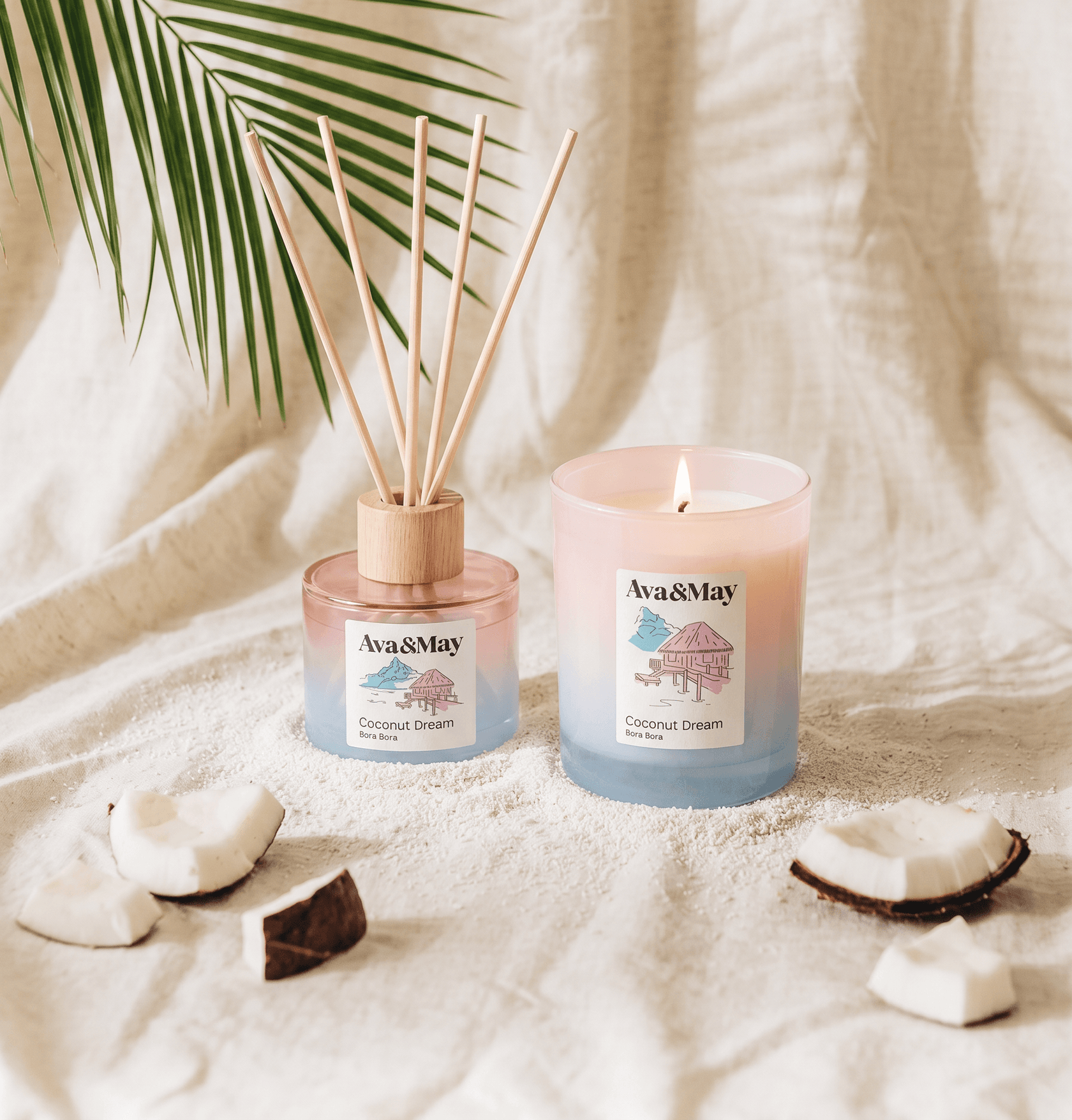 Coconut Dream Home Fragrance Set