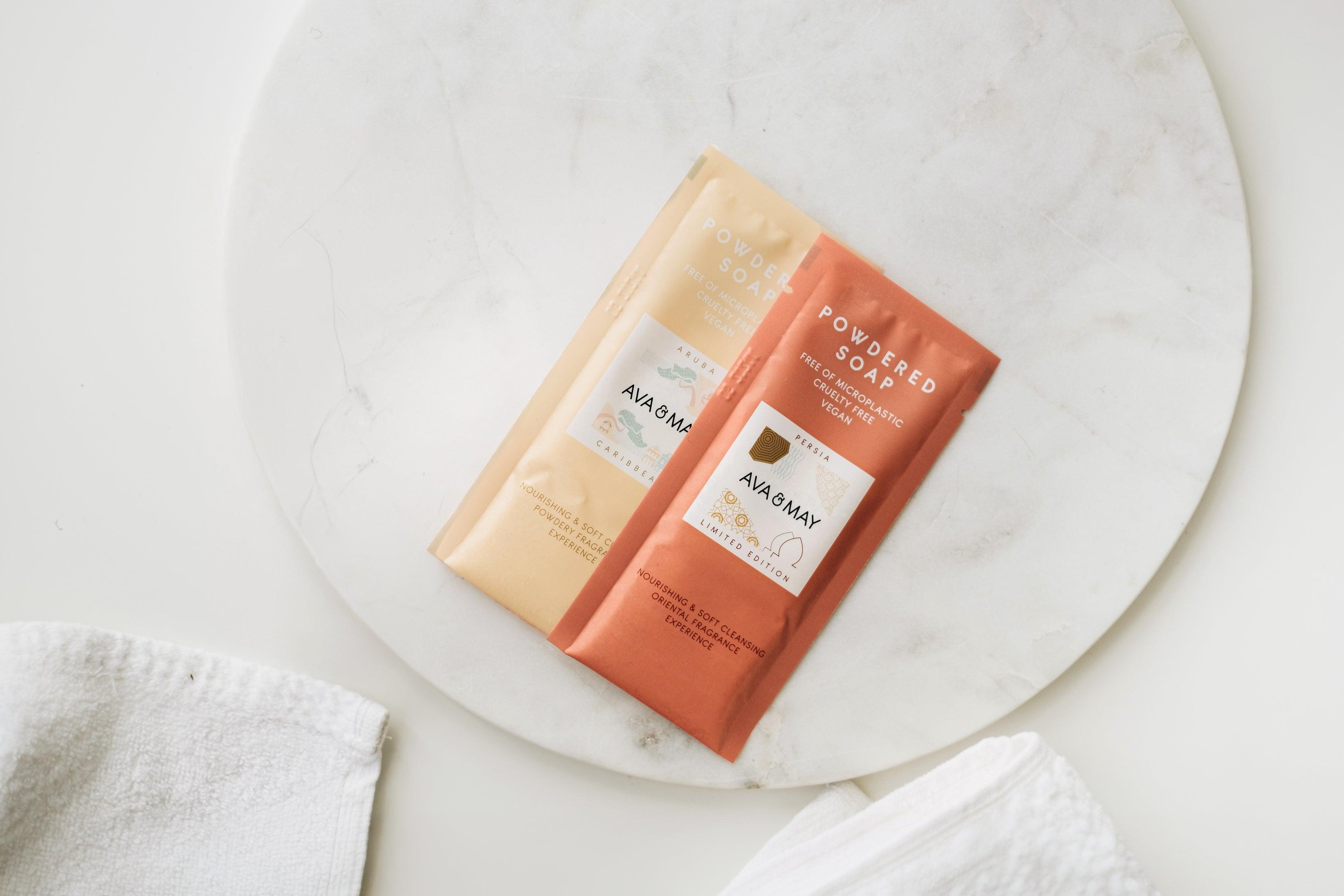 Exotic Duo Powdered Soaps Set