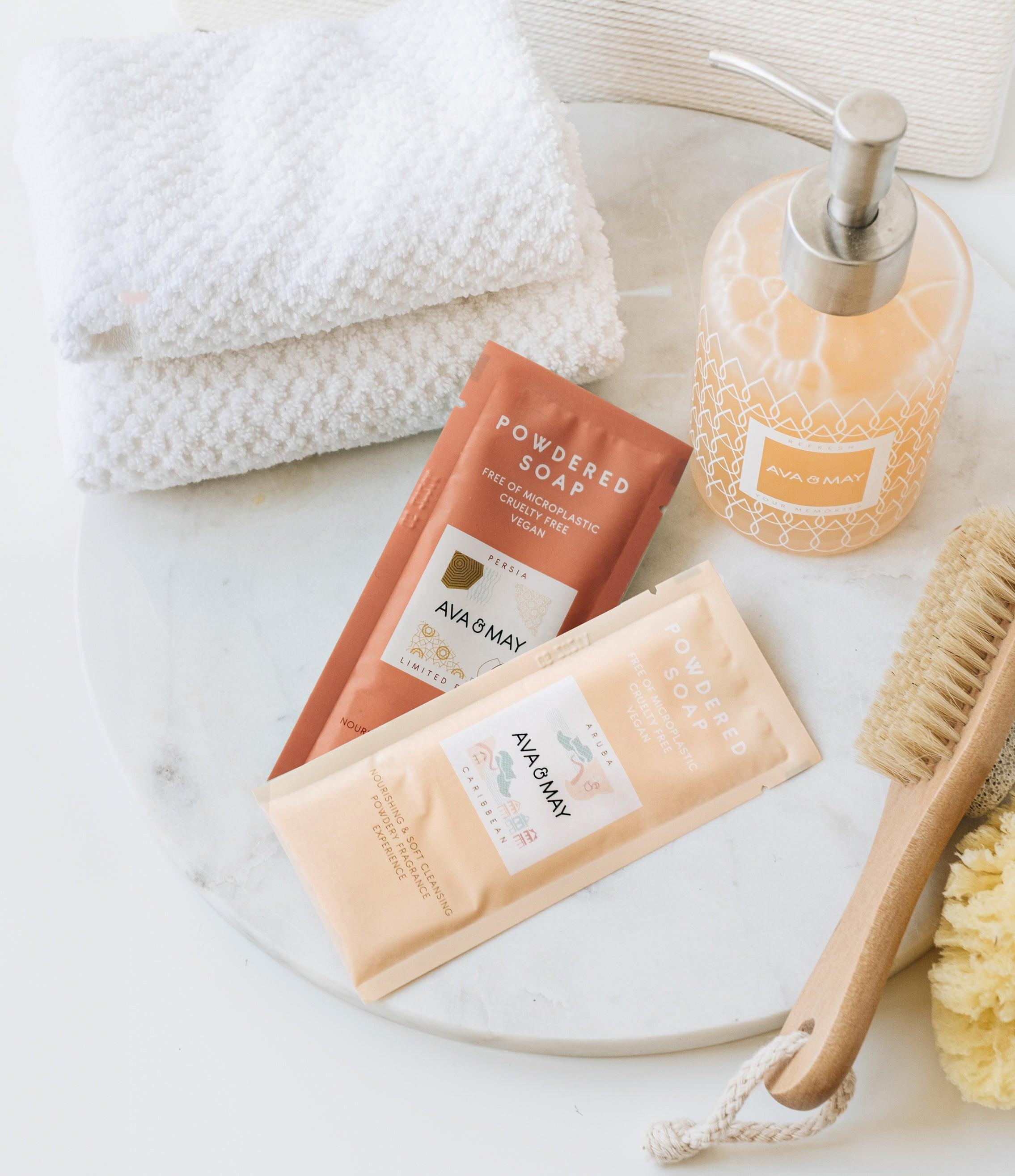 Exotic Duo Powdered Soaps Set