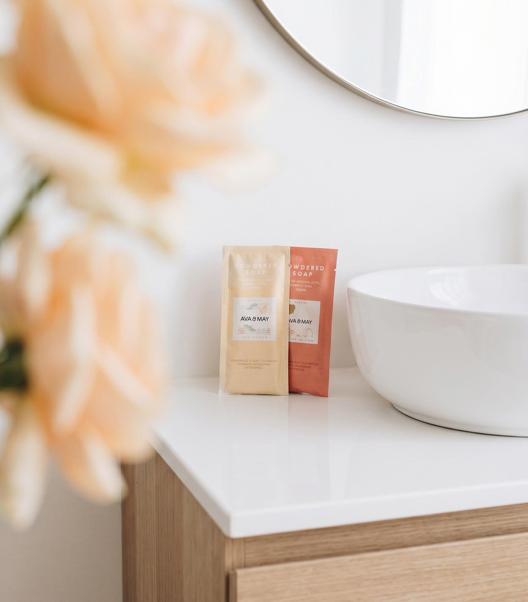 Exotic Duo Powdered Soaps Set