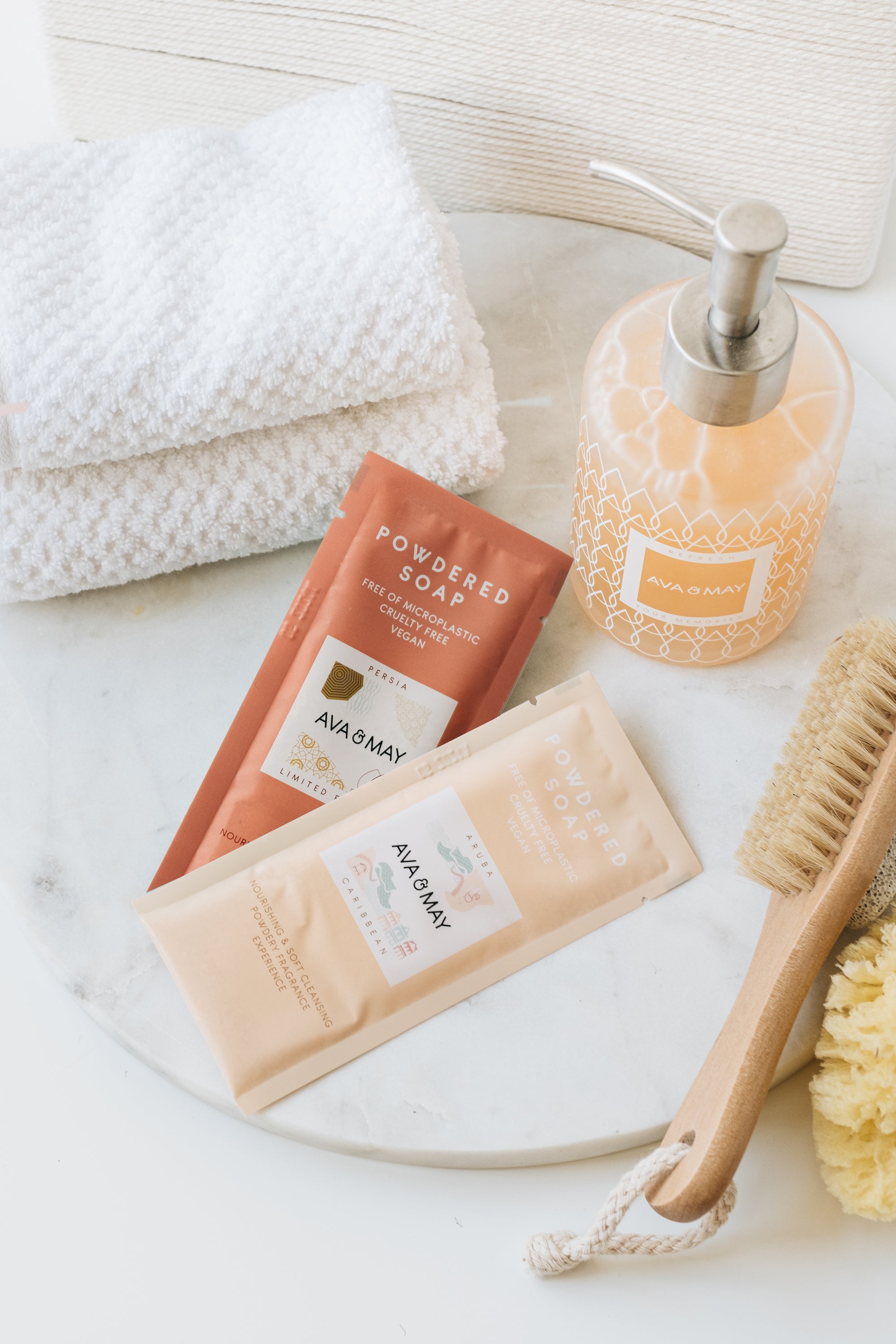 Exotic Powdered Soaps Set