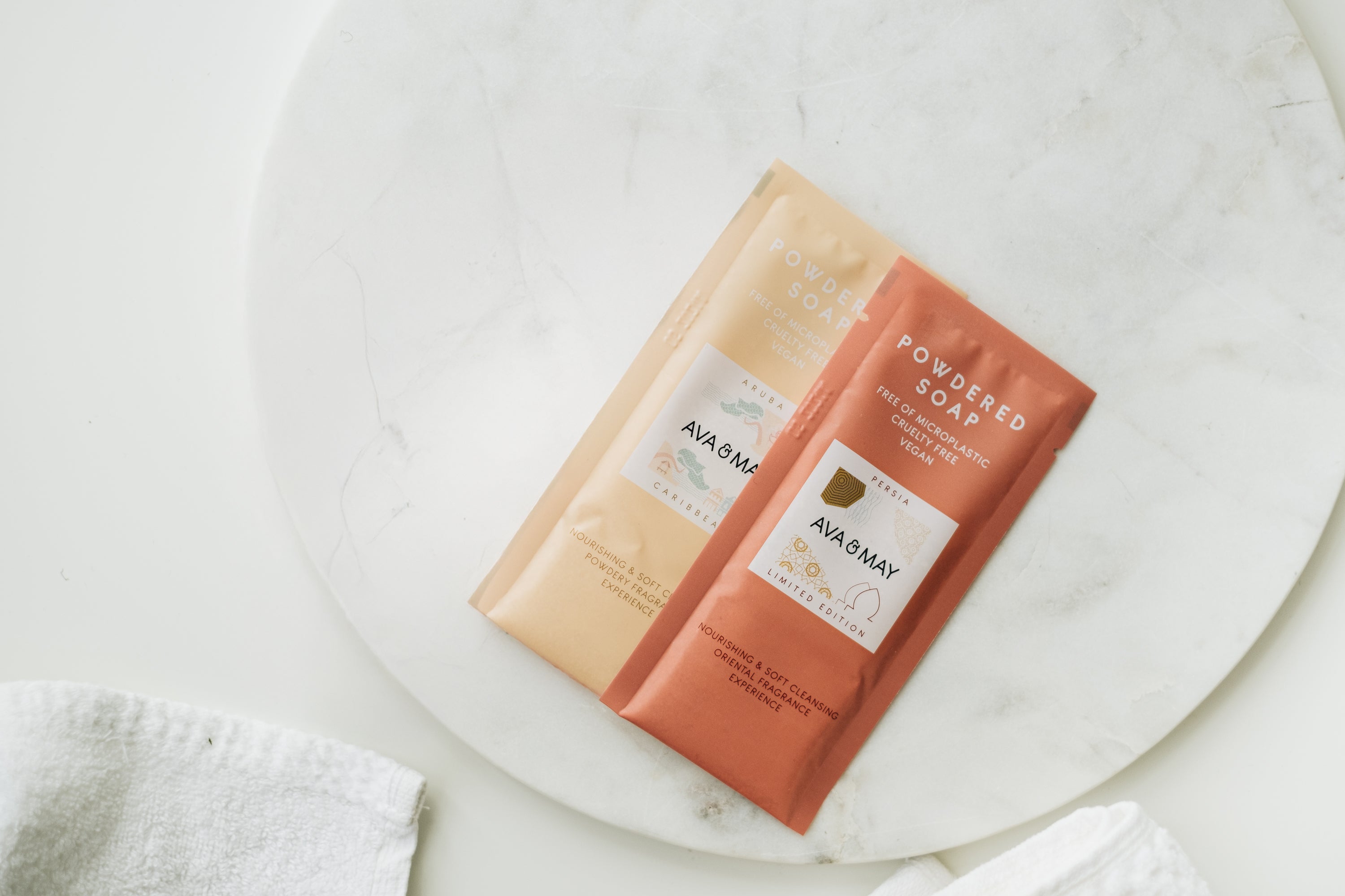 Exotic Powdered Soaps Set