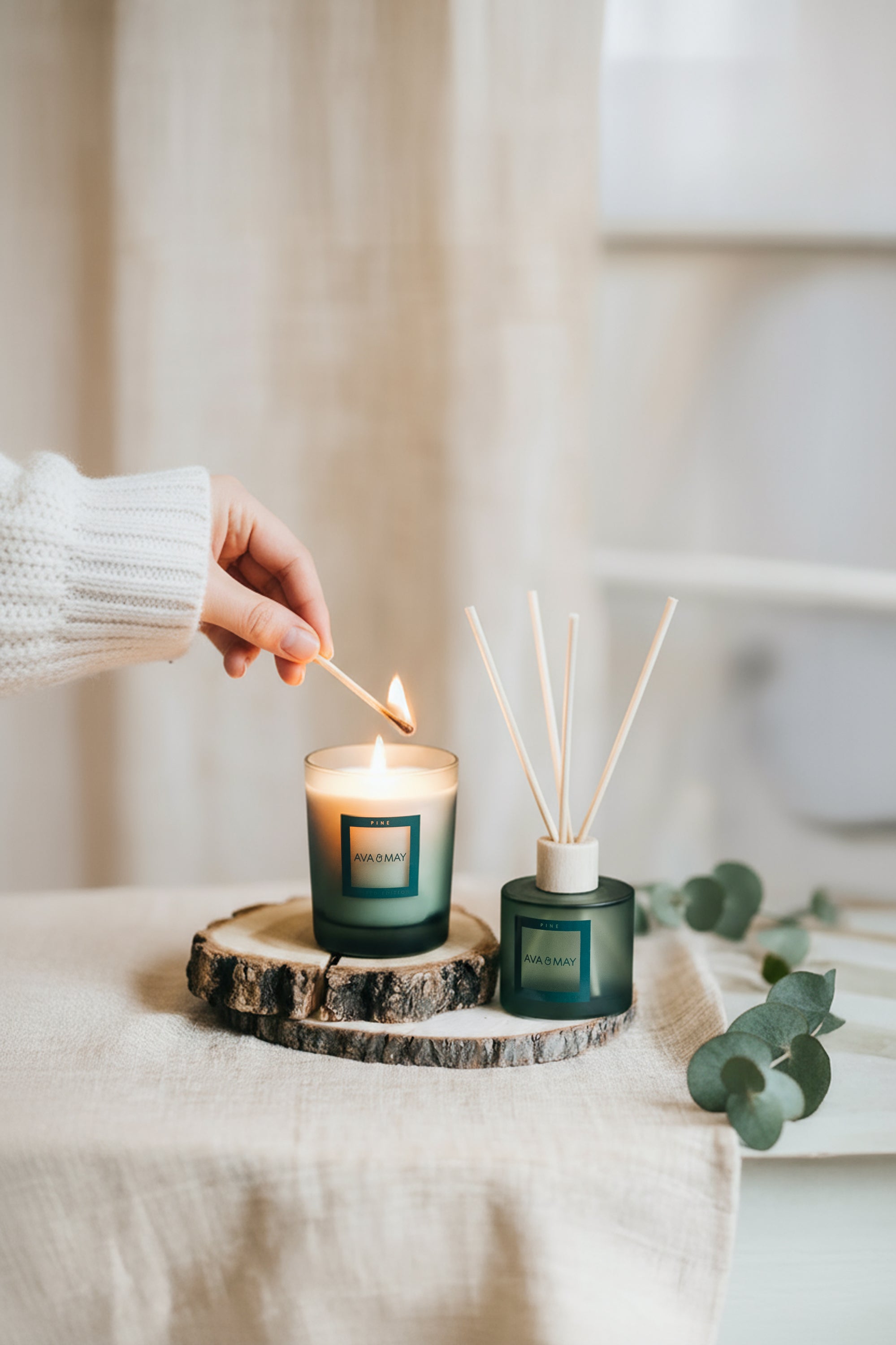Pine Home Fragrance Set