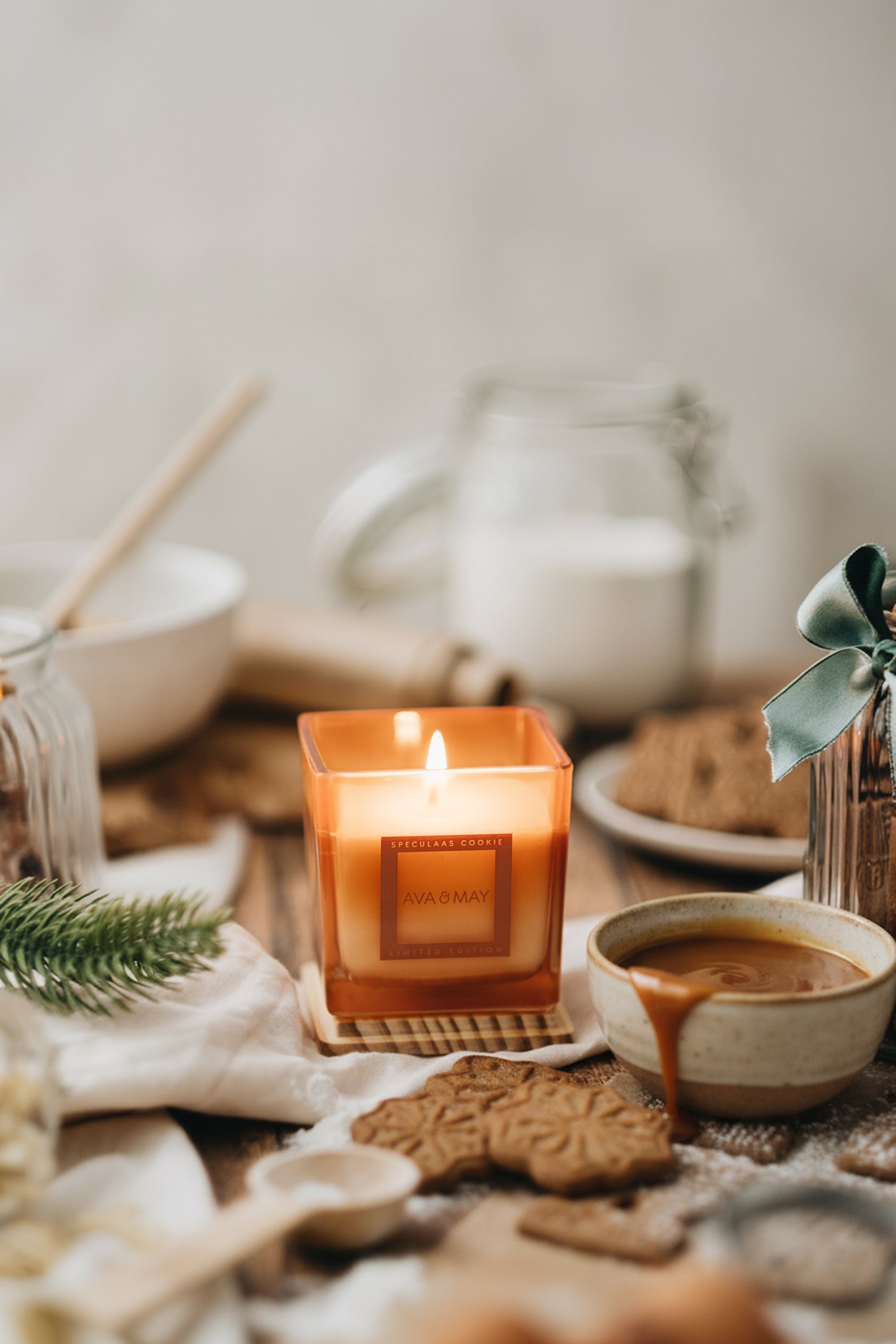 Speculaas Cookie Duftkerze