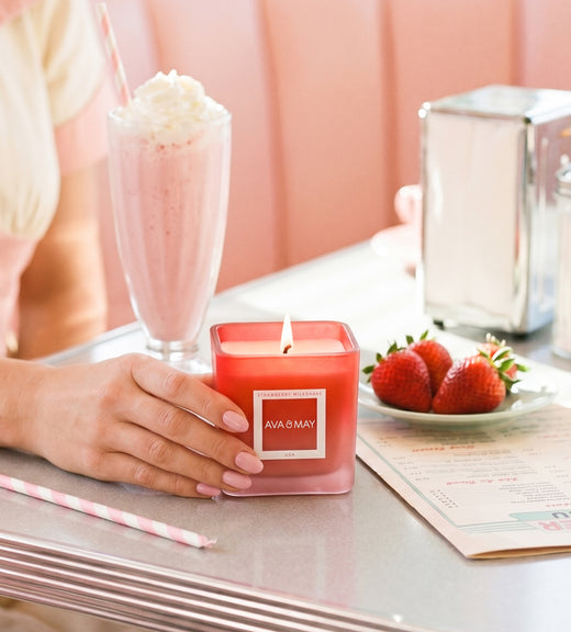 Strawberry Milkshake Duftkerze