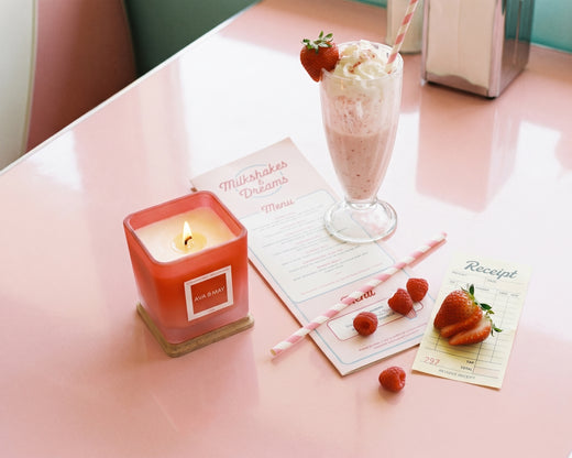 Strawberry Milkshake Duftkerze