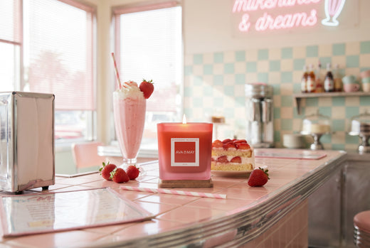 Strawberry Milkshake Duftkerze