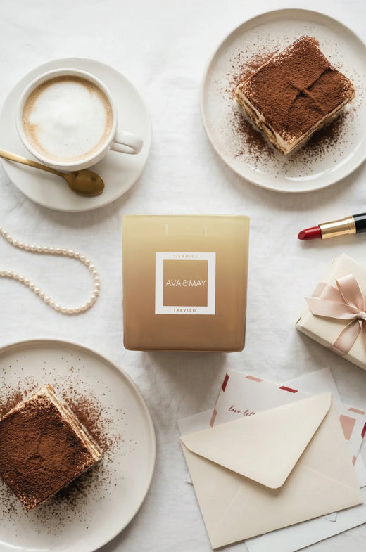 Tiramisu Große Duftkerze