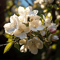 Apfelblüte