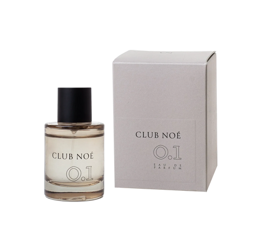 0.1 Eau de Parfum mit sanfter Jasmin Duftnote in durchsichtigem Glas, von Club Noe