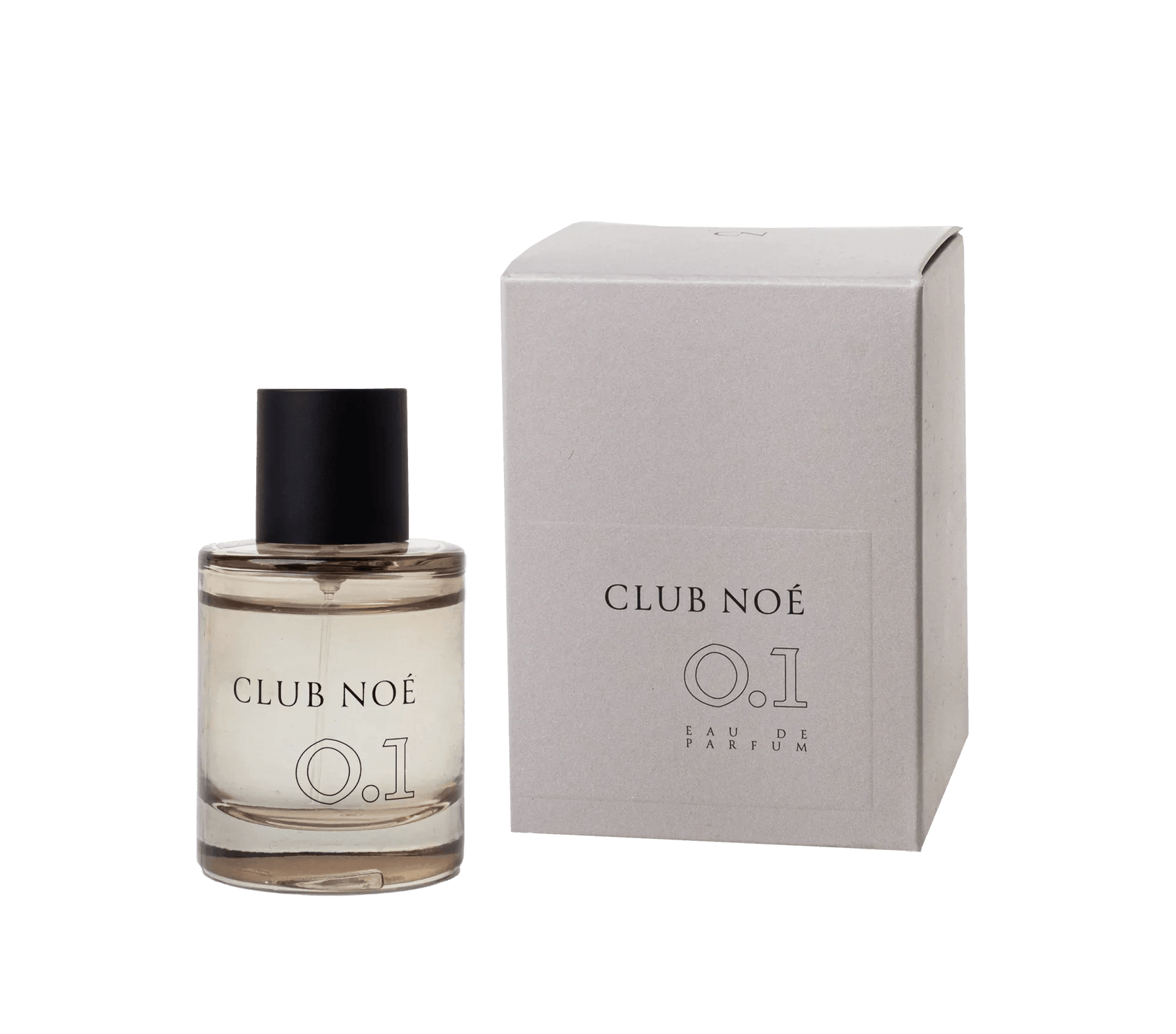 0.1 Eau de Parfum mit sanfter Jasmin Duftnote in durchsichtigem Glas, von Club Noe