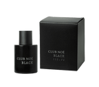 Black Eau de Parfum mit frisch-würzigem Unisex-Duft, in schwarzer Flasche, von Club Noe
